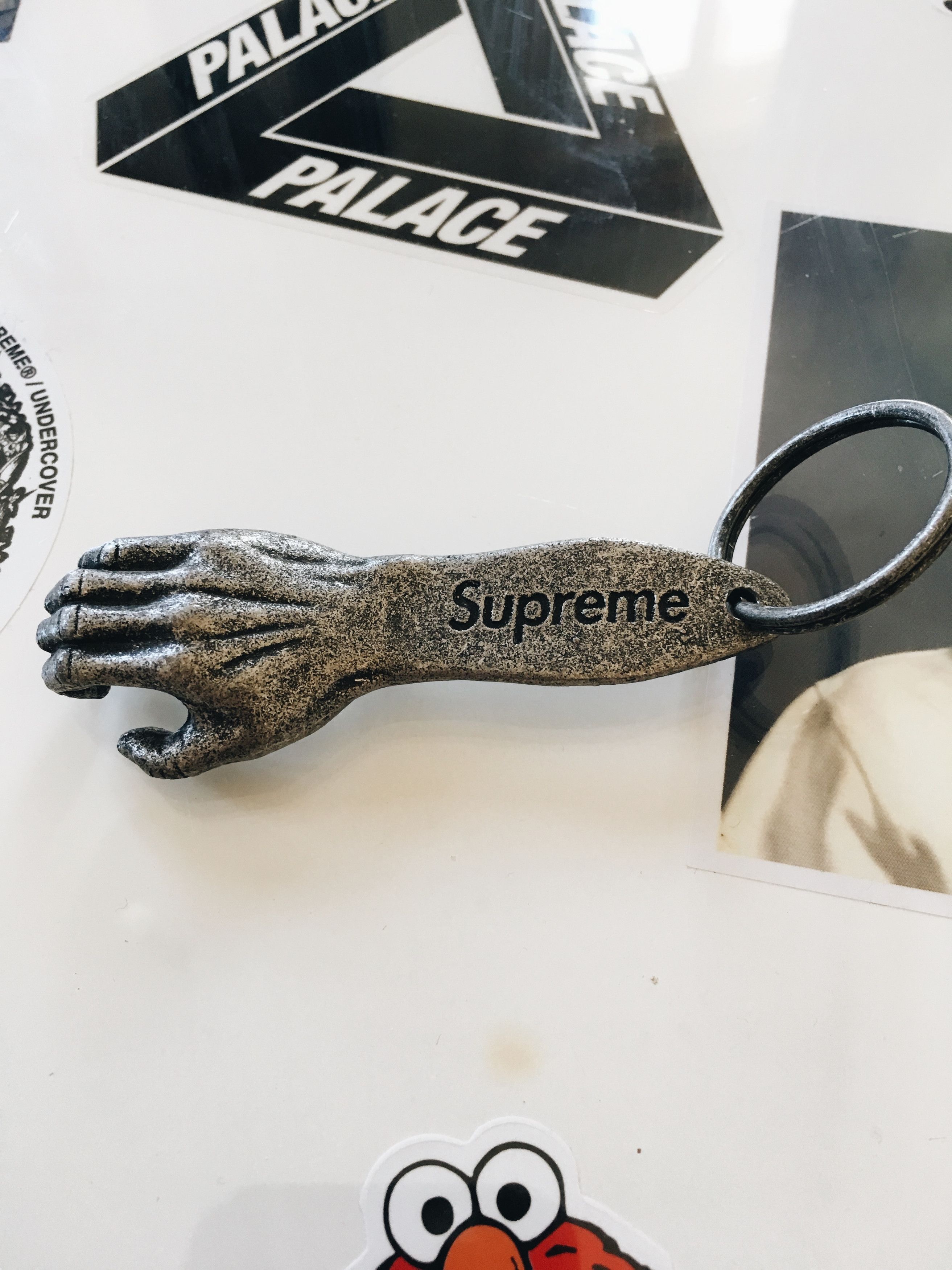 Supreme FW21 Red Webbing Bottle Opener Keychain New hotsell Unused