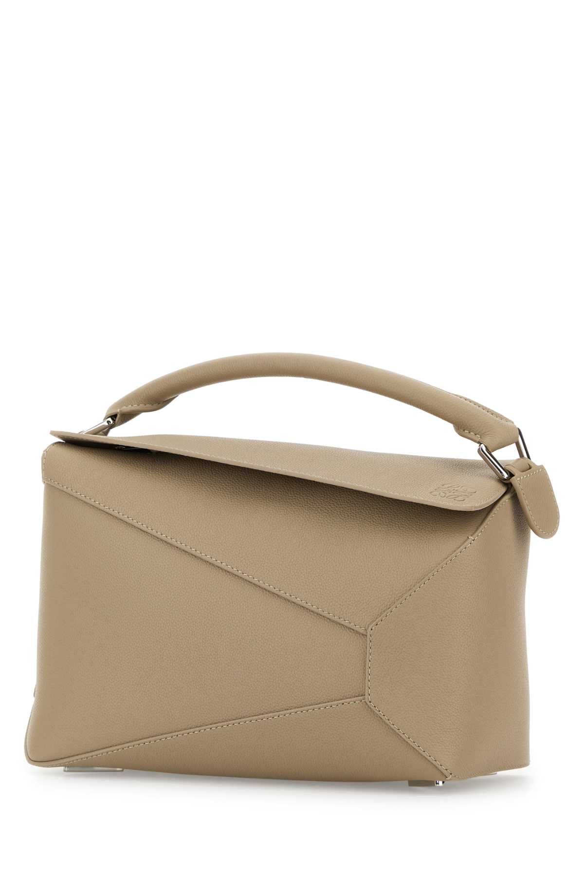 Loewe Cappuccino Leather Medium Puzzle Edge Handbag Size ONE SIZE - 2 Thumbnail