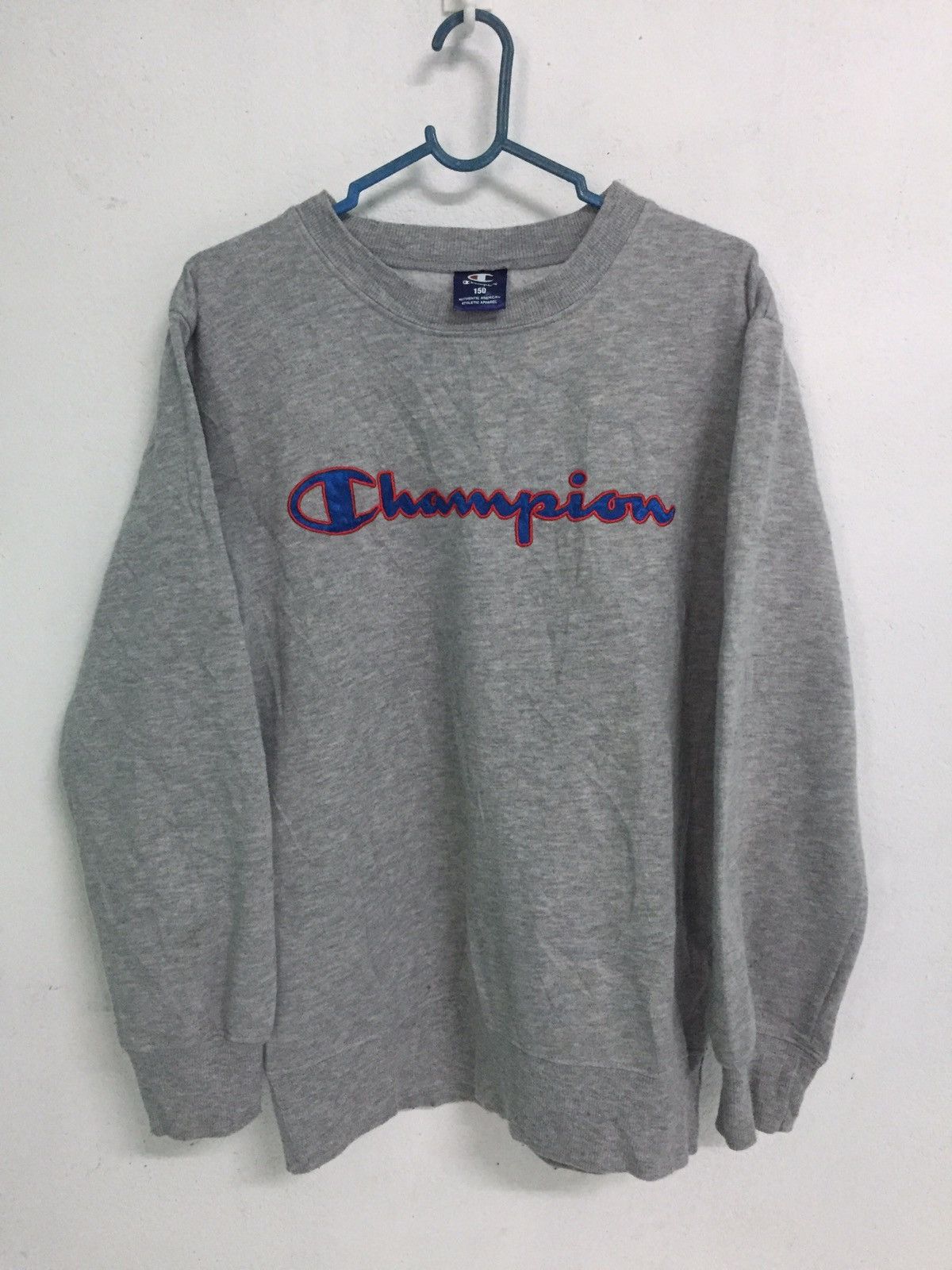 Champion × Japanese Brand Champion Long Sleeve Sweatshirt : small size-kid@women Size US XS / EU 42 / 0 - 1 Thumbnail