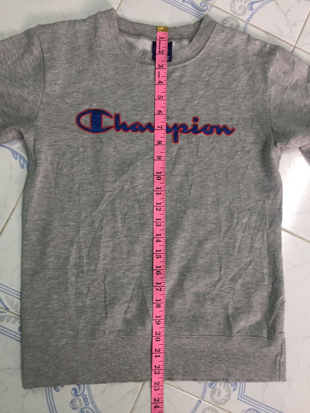 Champion × Japanese Brand Champion Long Sleeve Sweatshirt : small size-kid@women Size US XS / EU 42 / 0 - 9 Thumbnail