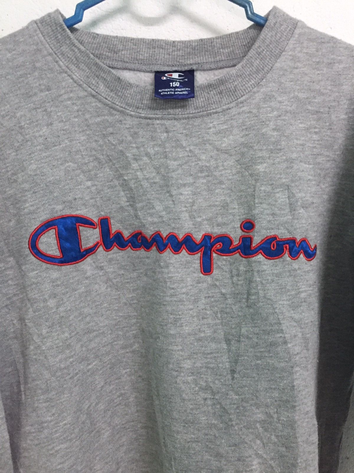 Champion × Japanese Brand Champion Long Sleeve Sweatshirt : small size-kid@women Size US XS / EU 42 / 0 - 3 Thumbnail
