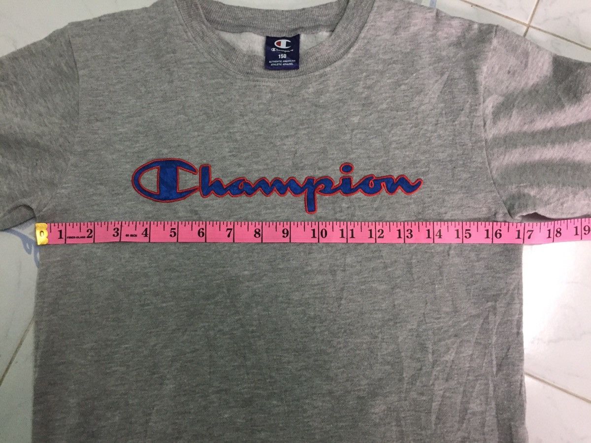 Champion × Japanese Brand Champion Long Sleeve Sweatshirt : small size-kid@women Size US XS / EU 42 / 0 - 10 Thumbnail