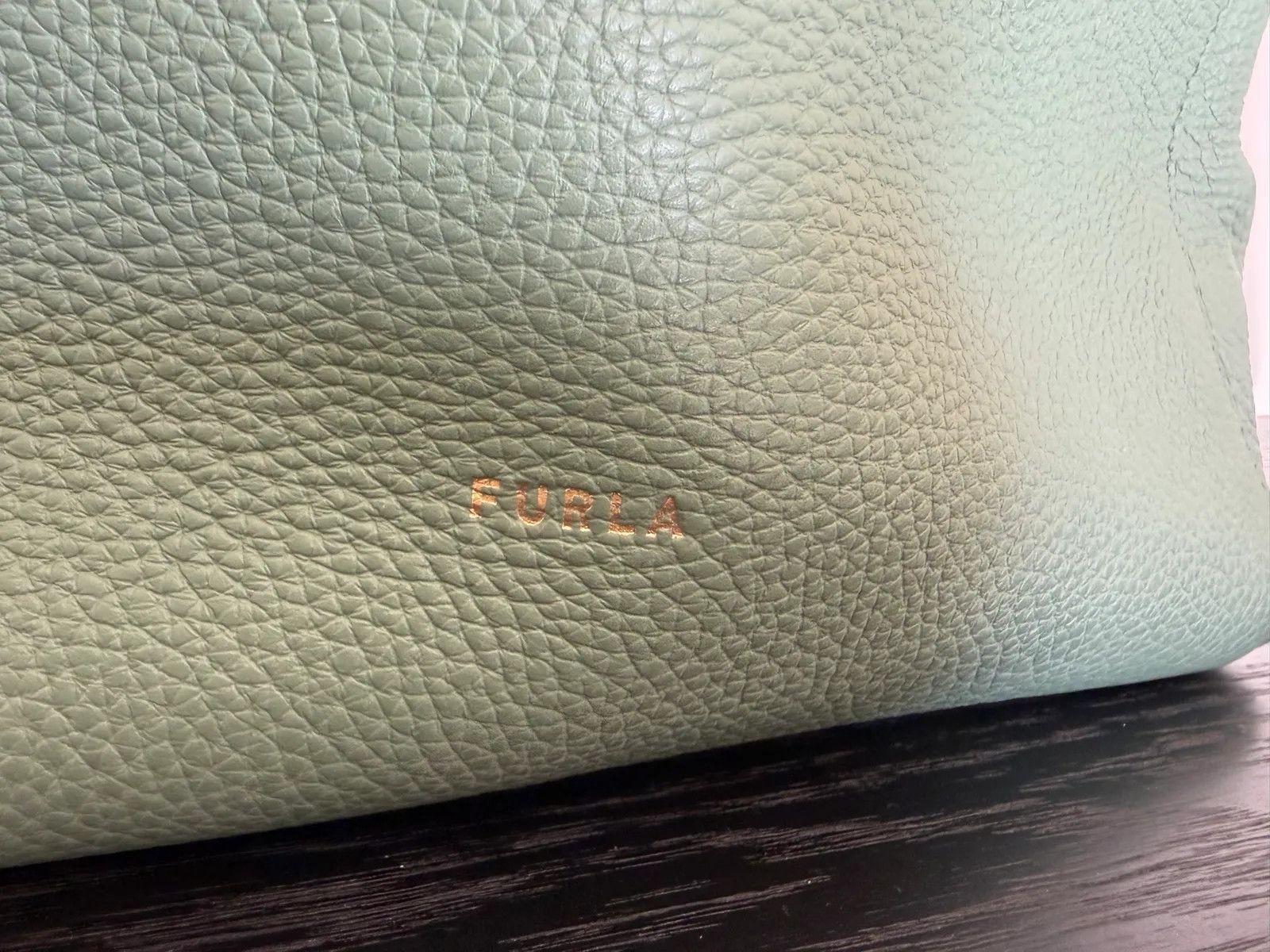 Furla Furla Furla Net Tote Bag Mineral Green M Bucket Bag Size ONE SIZE - 2 Thumbnail