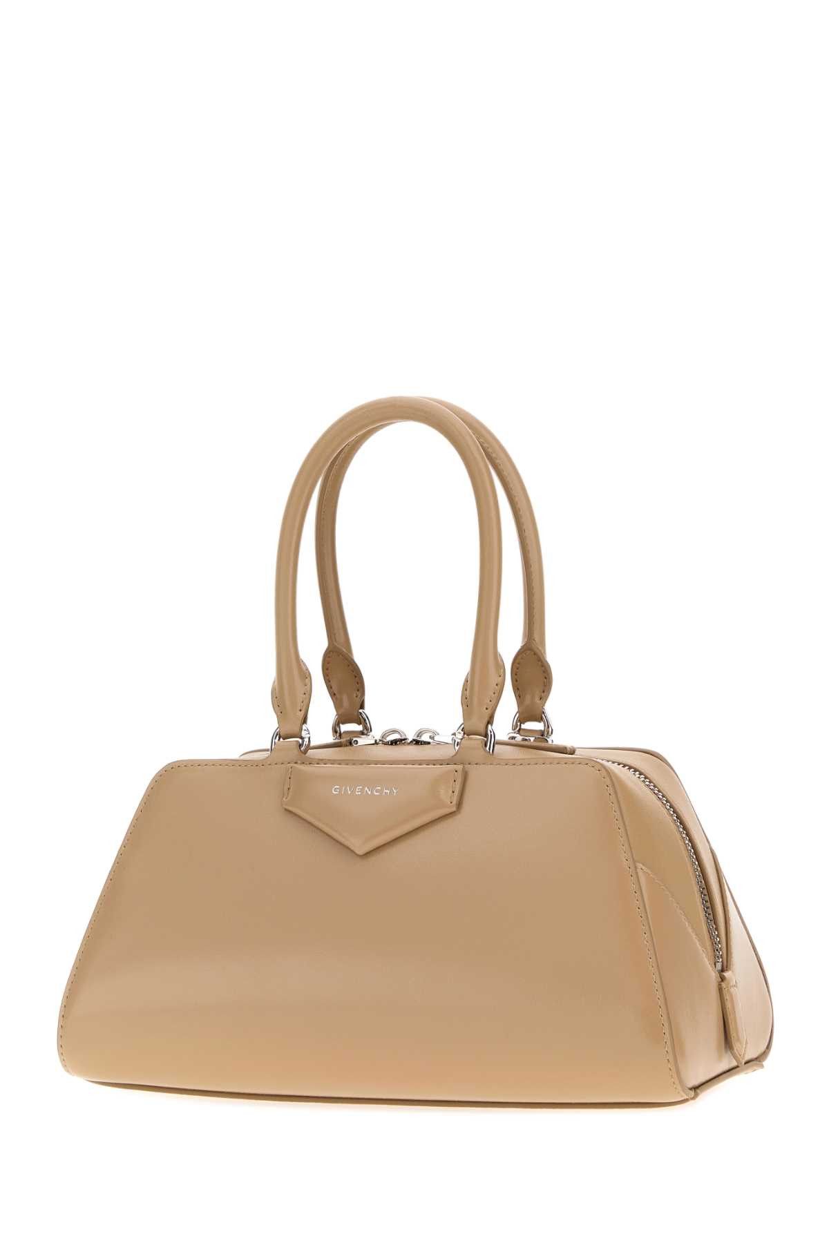 Givenchy Beige Leather Small Antigona East-West Handbag Size ONE SIZE - 2 Thumbnail