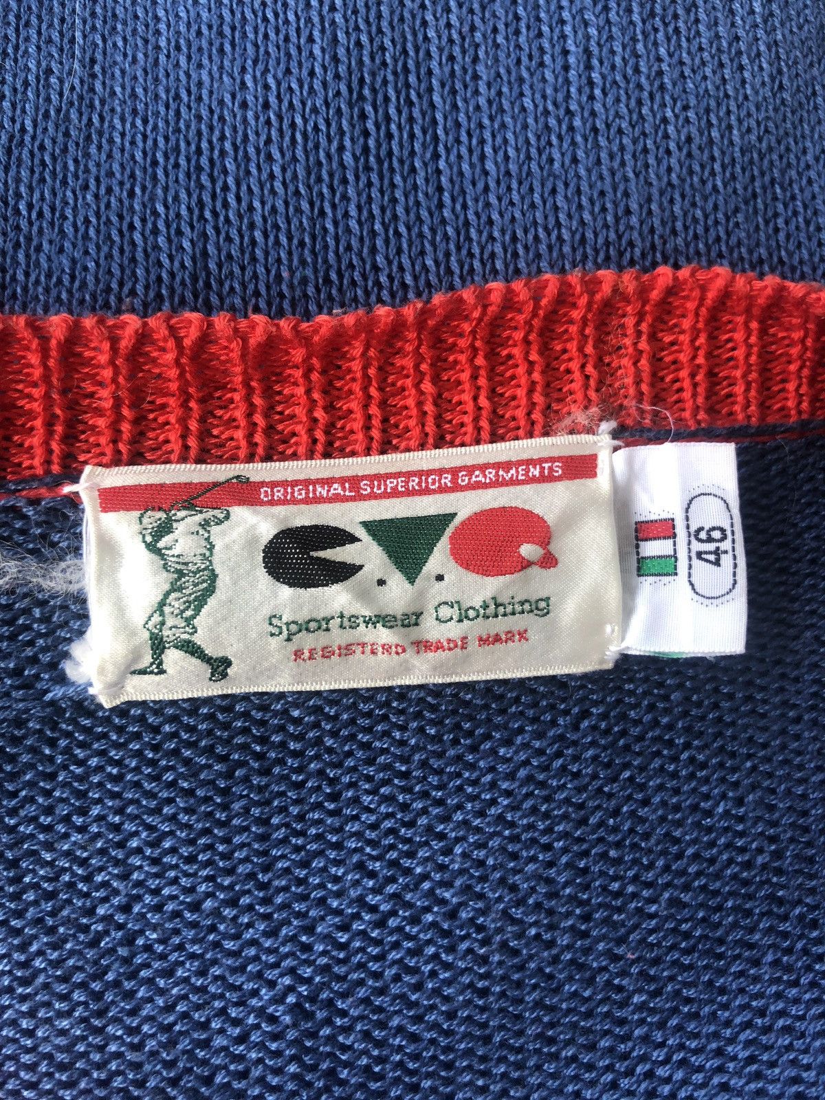 Vintage Vintage Golf Mascots Blue Red Oversized Knitwear Size US M / EU 48-50 / 2 - 10 Thumbnail
