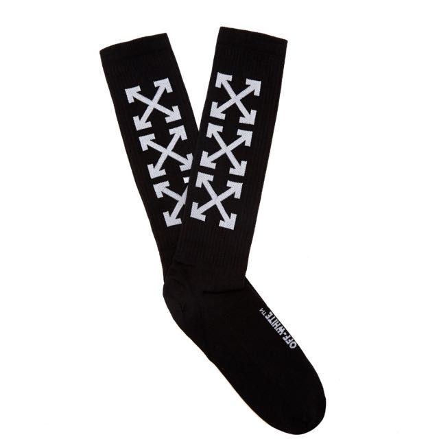 Off-White Arrows Socks Size ONE SIZE - 1 Preview