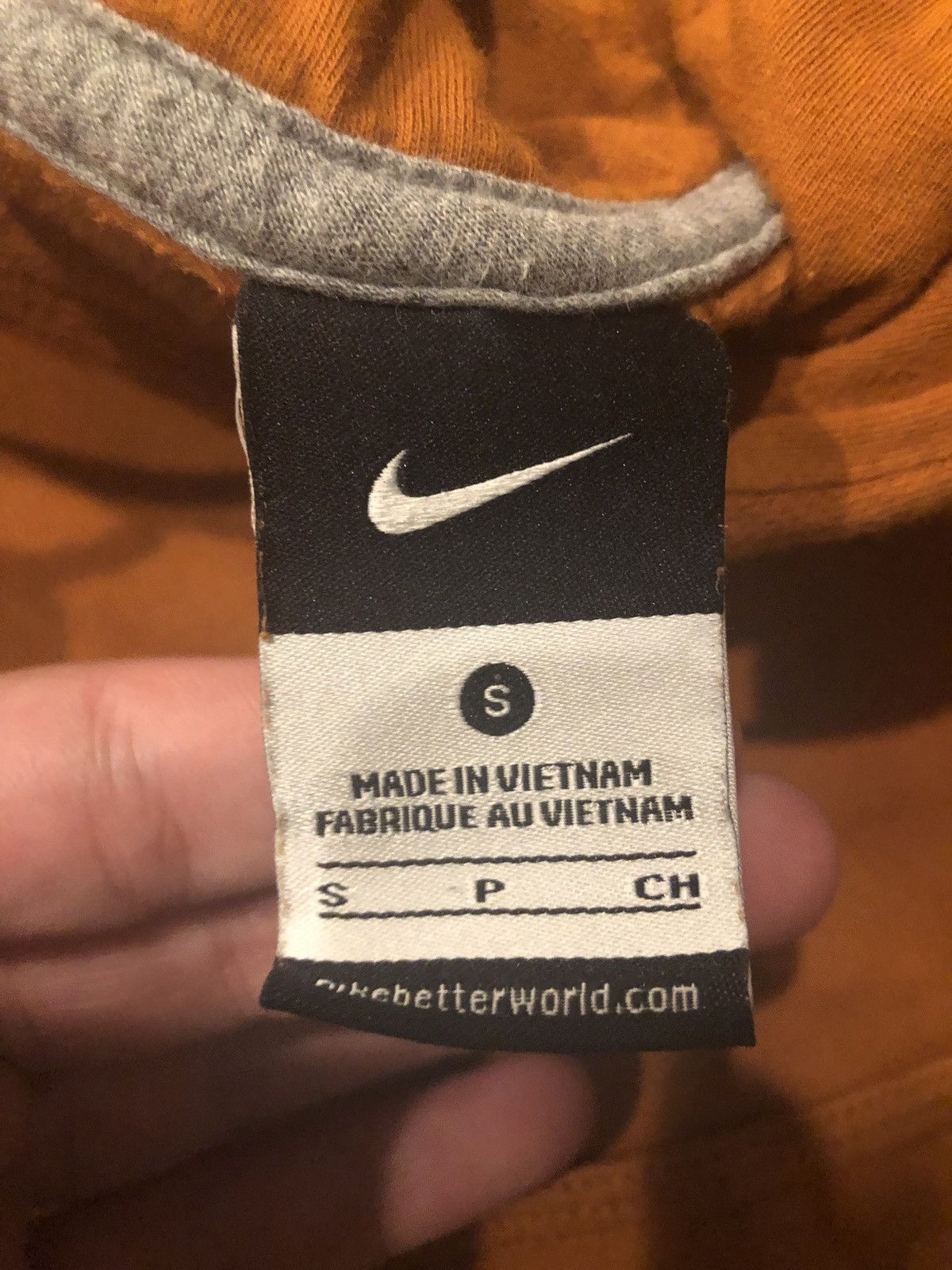 Nike Nike center Swoosh Hoodie - Travis Scott / Burnt orange Size US S / EU 44-46 / 1 - 2 Thumbnail