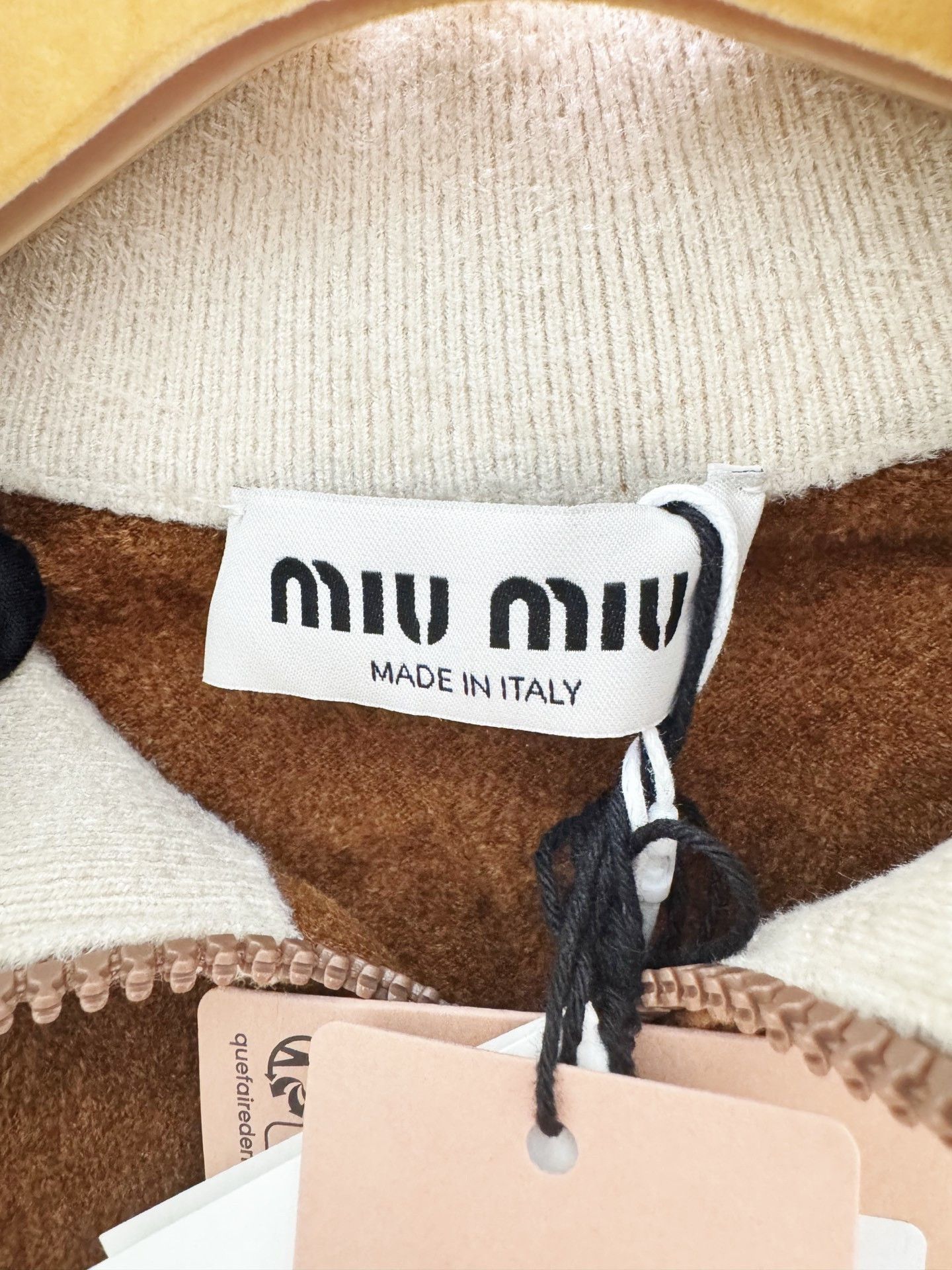 Miu Miu MIUMIU Brown Suede Cropped Jacket Size S / US 4 / IT 40 - 4 Thumbnail