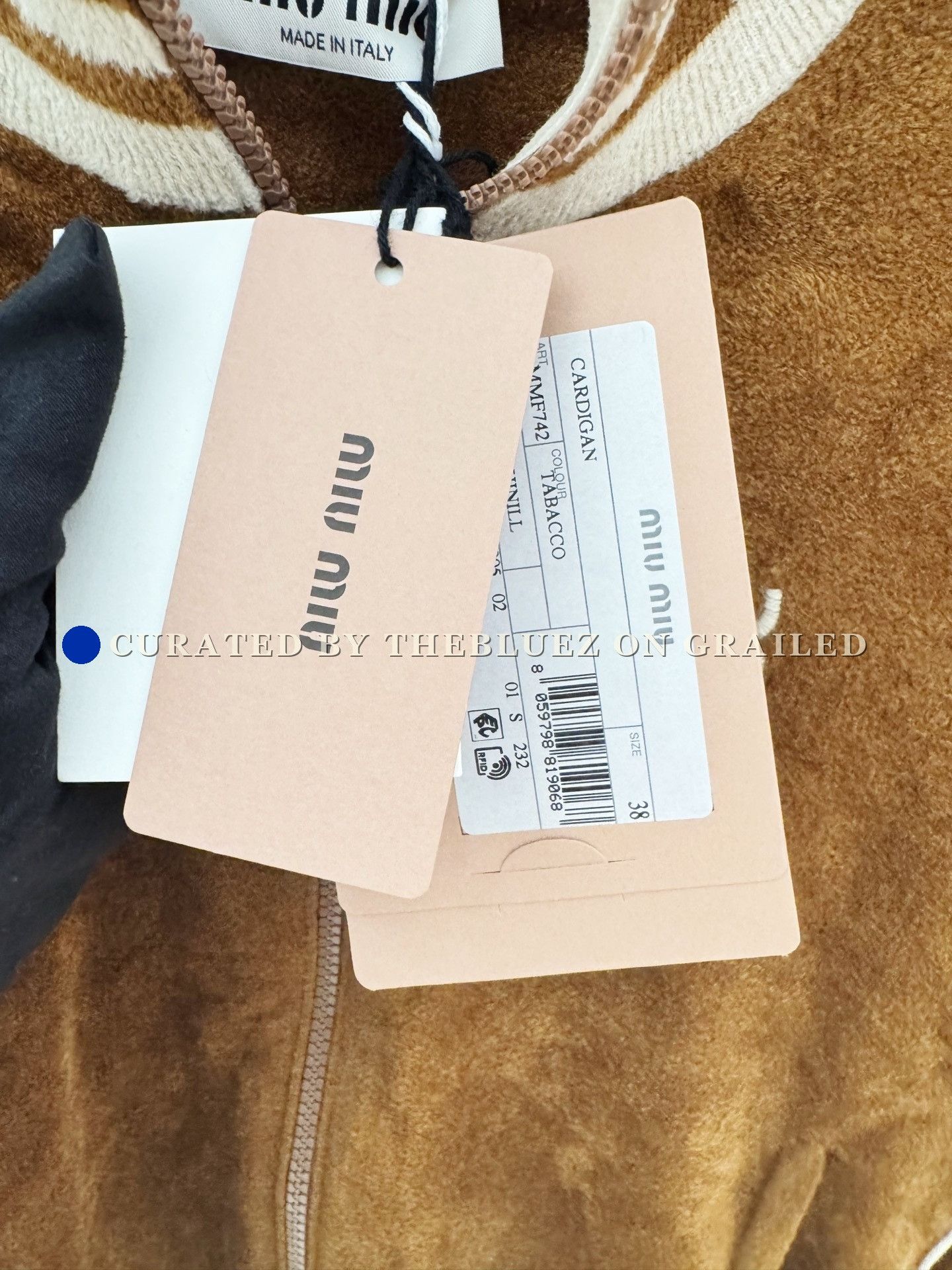 Miu Miu MIUMIU Brown Suede Cropped Jacket Size S / US 4 / IT 40 - 3 Thumbnail
