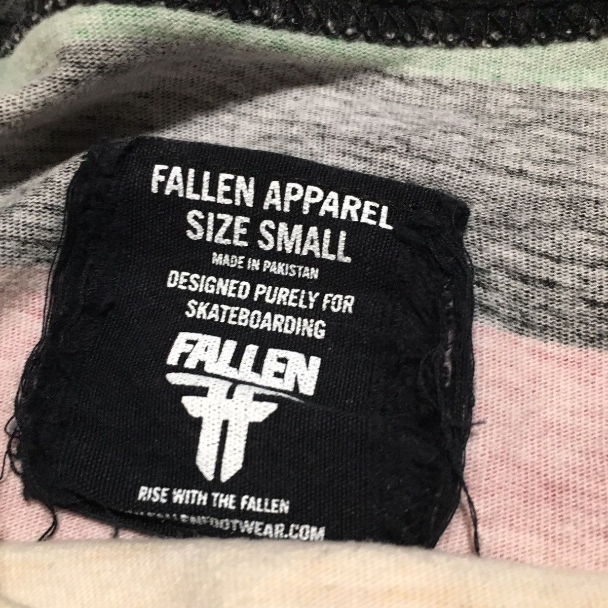 Fallen × Vintage Y2K Fallen Striped Shirt Size US S / EU 44-46 / 1 - 3 Thumbnail