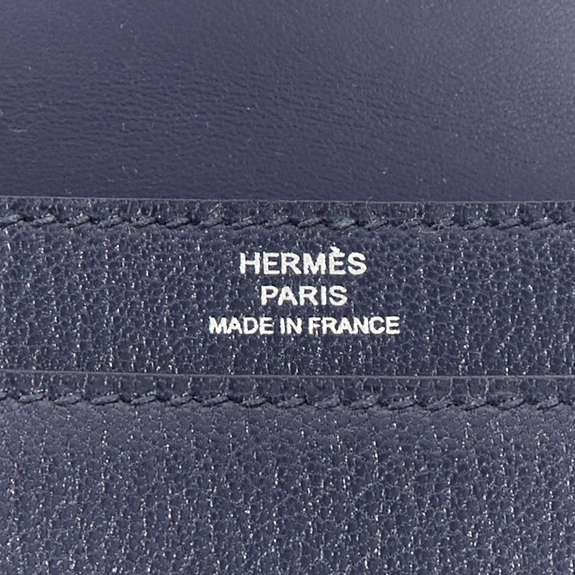 Hermes HERMES Runway Verrou Chaine Mini deep blue chevre leather shoulder handbag bag Size ONE SIZE - 10 Thumbnail