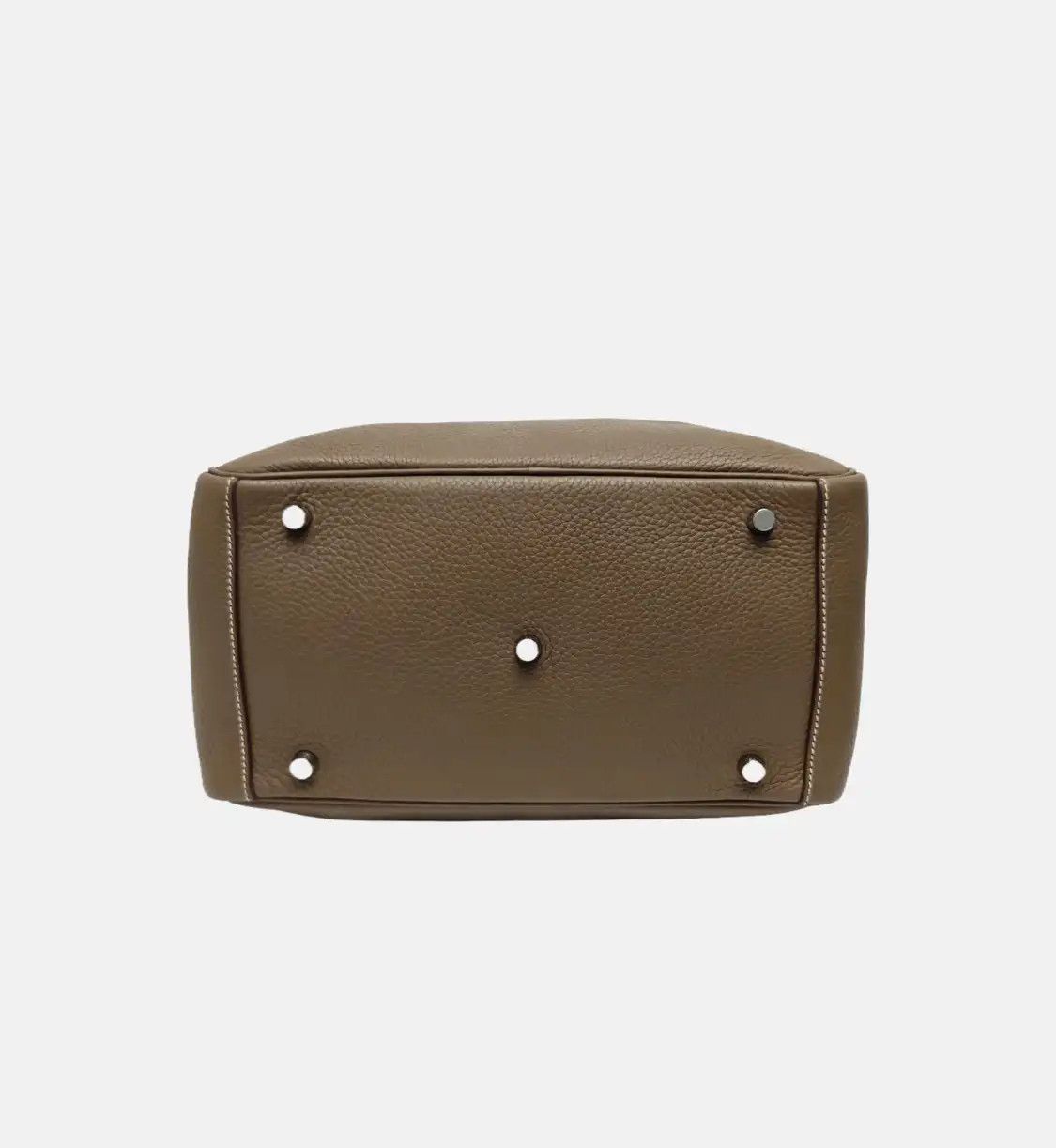 Hermes Hermes Lindy 30 Etoupe Clemence cowhide leather Lindy bag shoulder bag handbag s Size ONE SIZE - 5 Thumbnail