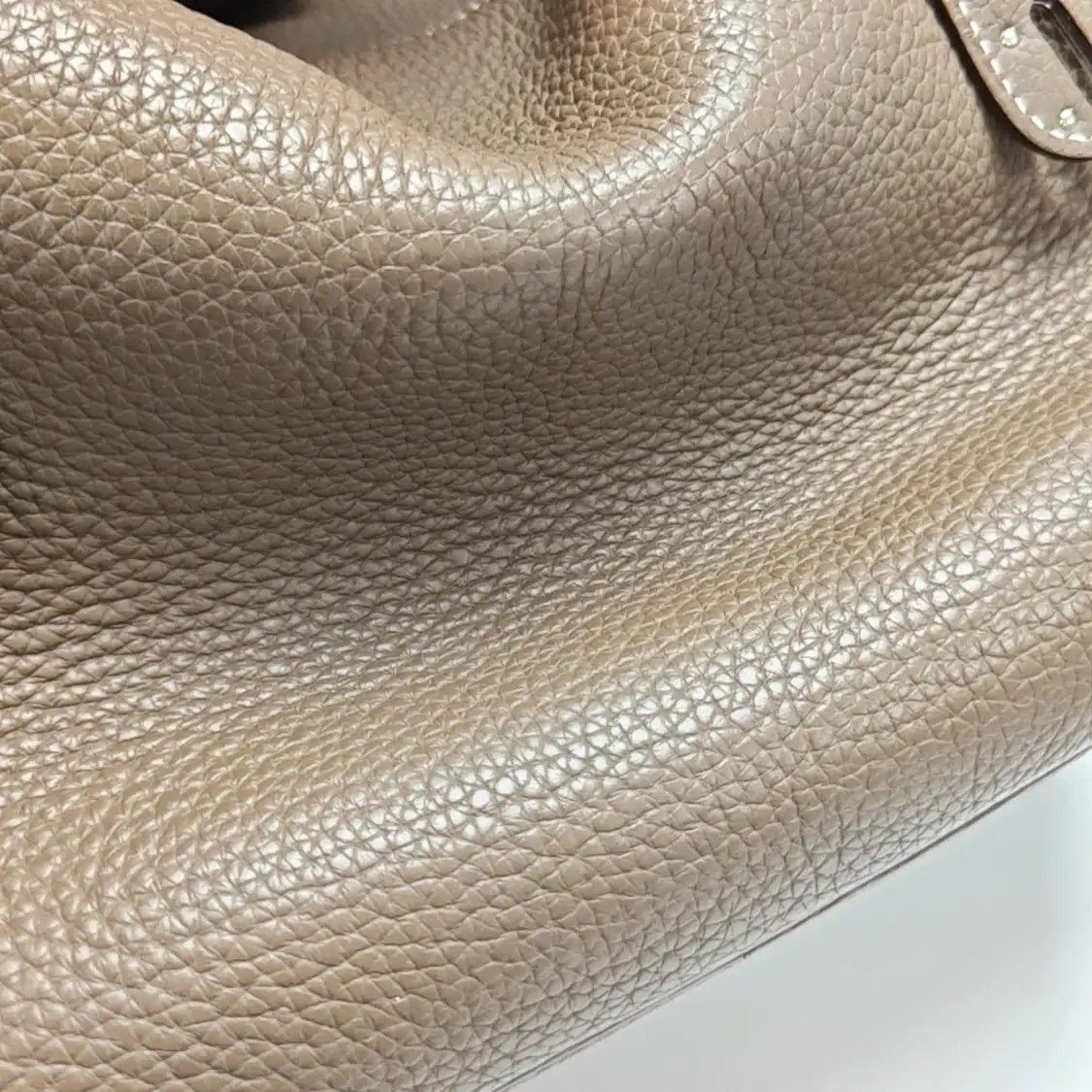 Hermes Hermes Lindy 30 Etoupe Clemence cowhide leather Lindy bag shoulder bag handbag s Size ONE SIZE - 12 Thumbnail