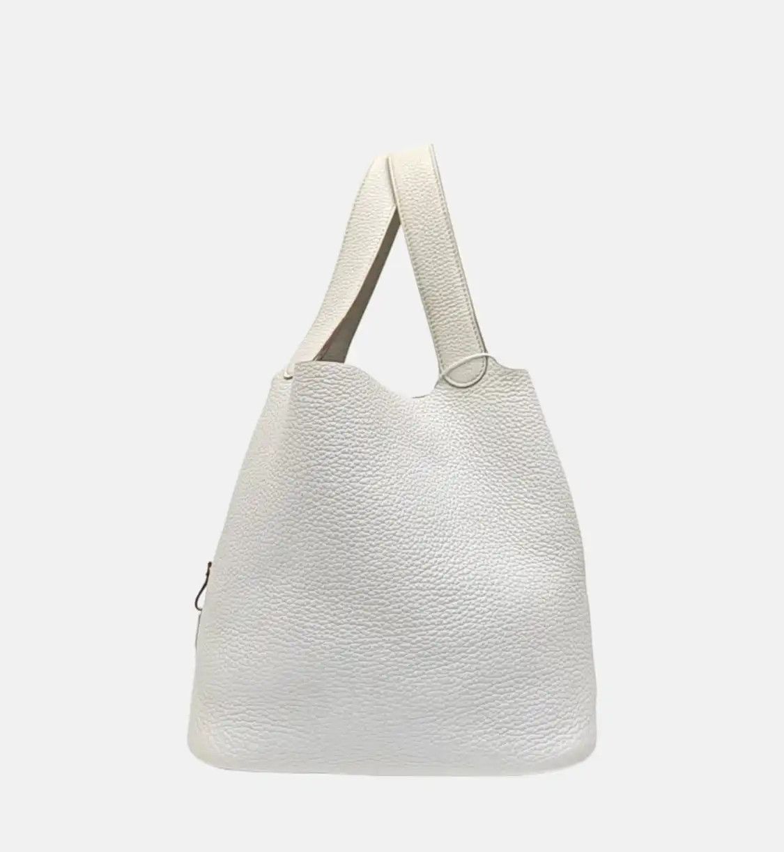 Hermes Hermes Picotin Lock 26 color-block Clemence cowhide leather picotin handbag silv Size ONE SIZE - 3 Thumbnail