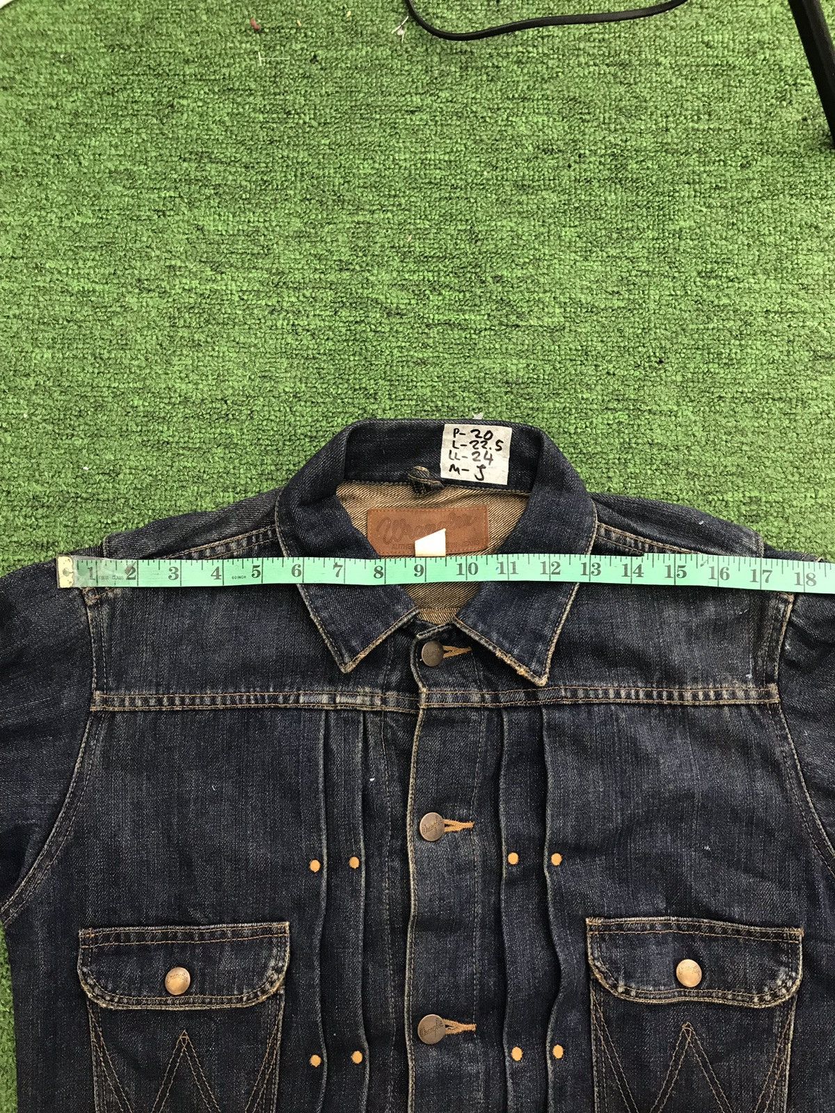 Vintage (SY0107) WRANGLER DENIM JACKETS Size US S / EU 44-46 / 1 - 19 Thumbnail