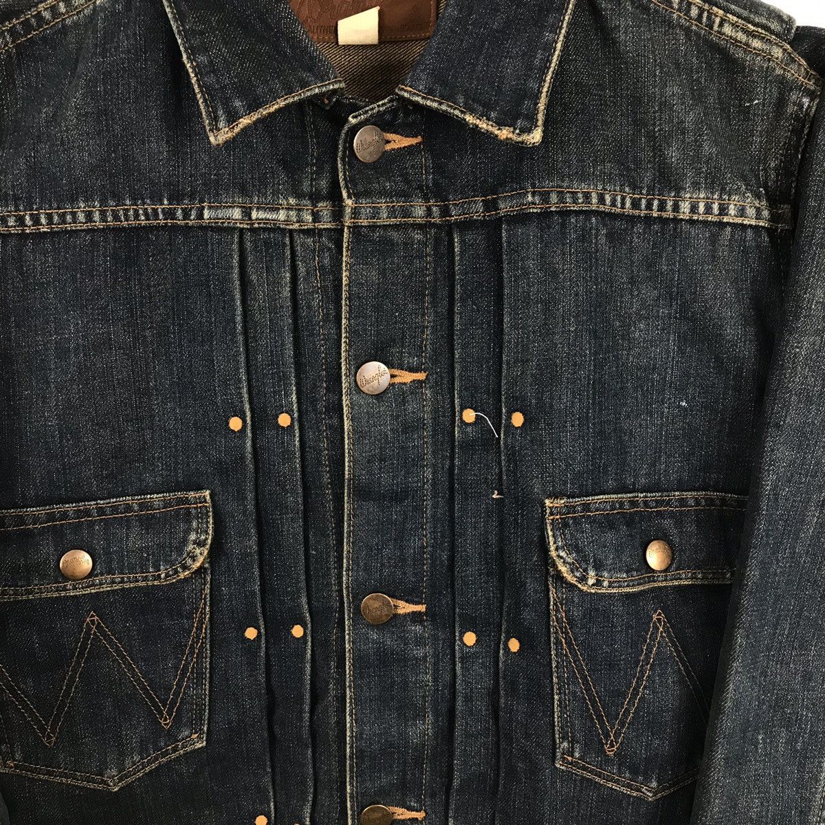 Vintage (SY0107) WRANGLER DENIM JACKETS Size US S / EU 44-46 / 1 - 3 Thumbnail