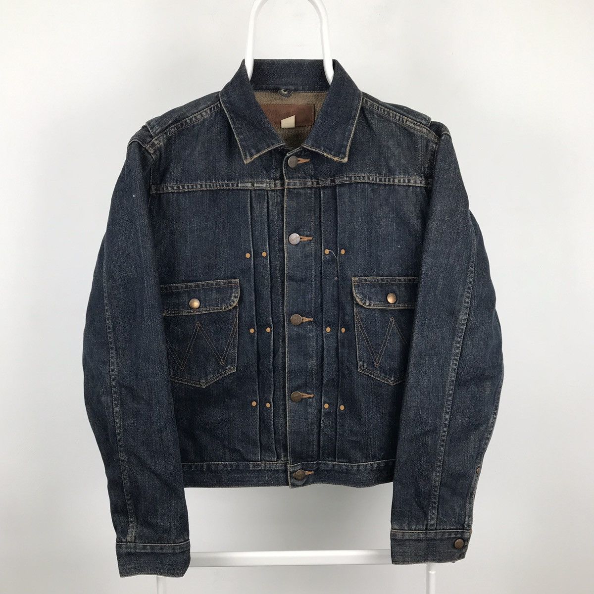 Vintage (SY0107) WRANGLER DENIM JACKETS Size US S / EU 44-46 / 1 - 1 Thumbnail