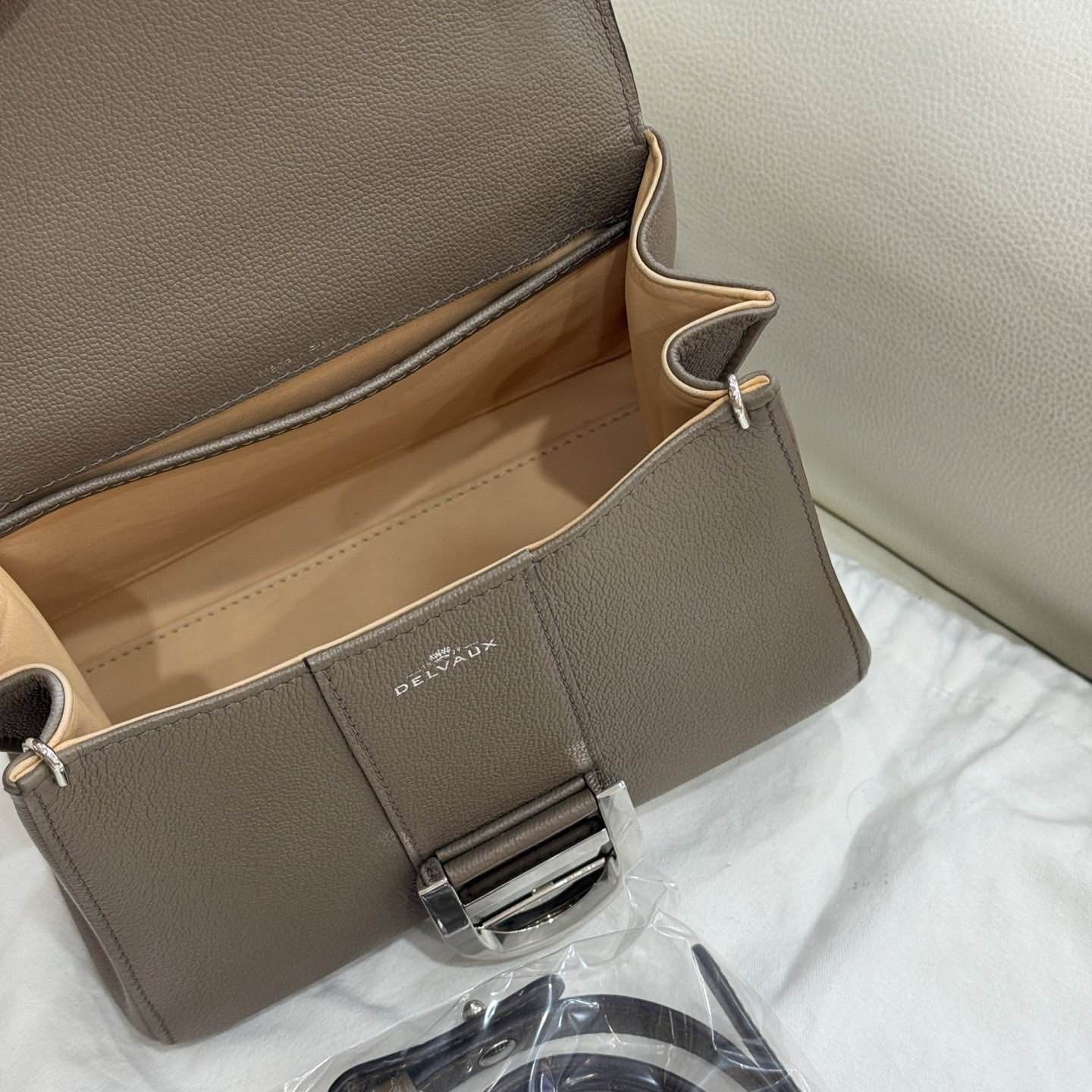 Delvaux Delvaux Brillant Mini Leather Handle Bag Size ONE SIZE - 14 Thumbnail