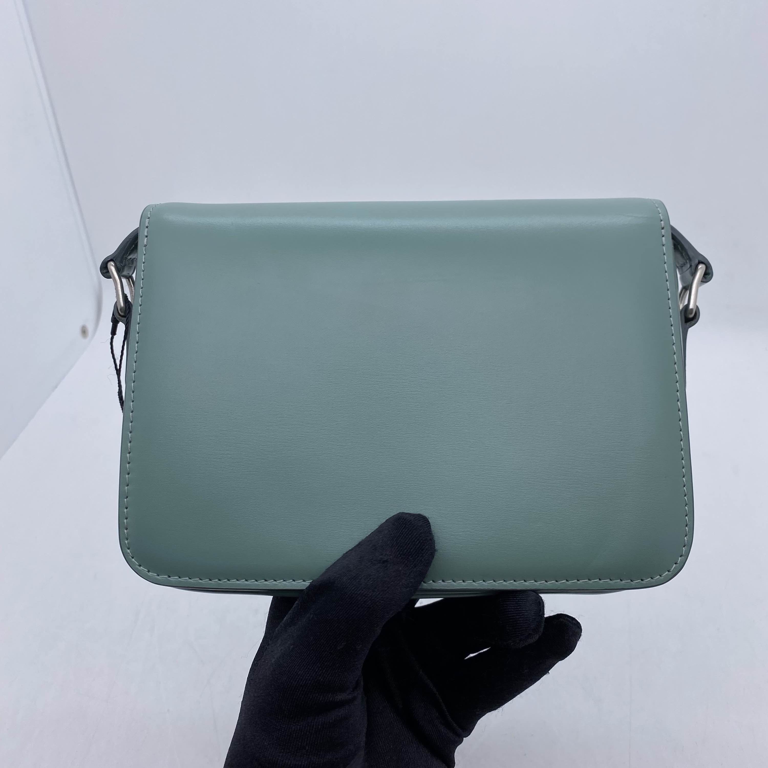 Celine CELINE Teen Triomphe Leather Shoulder Bag Size ONE SIZE - 2 Thumbnail