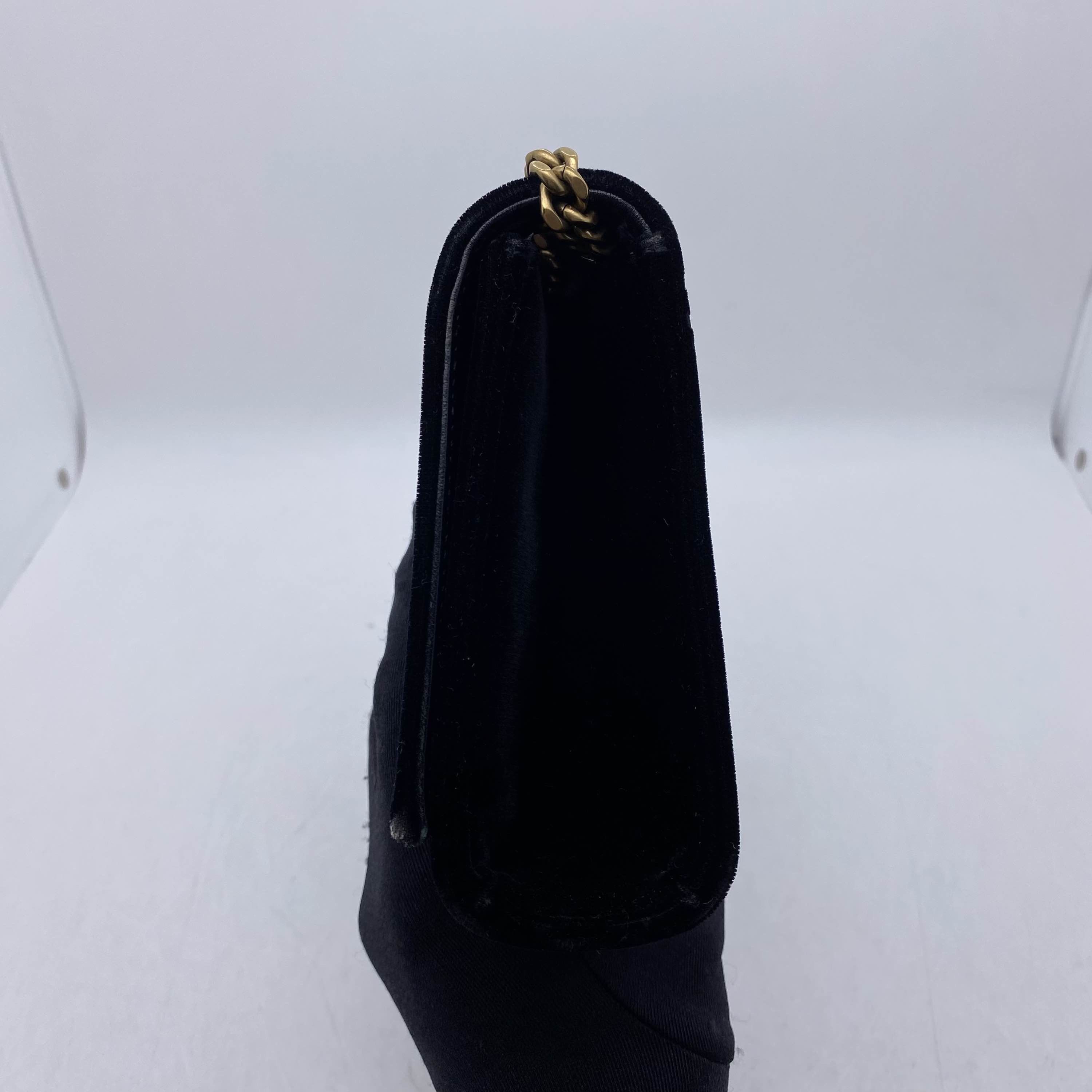 Saint Laurent Paris Saint Laurent Kate Velvet Chain Bag Size ONE SIZE - 7 Thumbnail