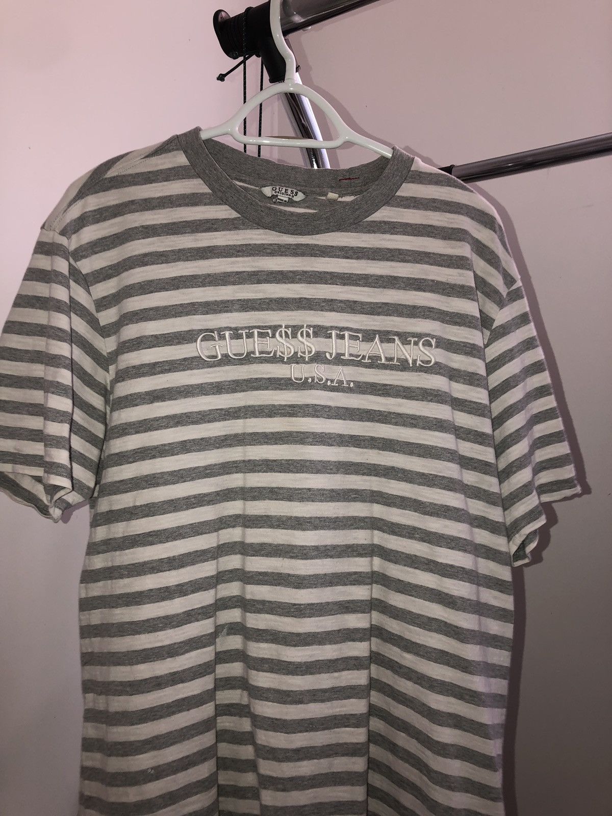 A$AP Rocky × Guess Striped Tee Size US L / EU 52-54 / 3 - 1 Thumbnail