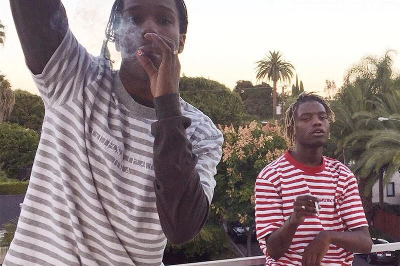 A$AP Rocky × Guess Striped Tee Size US L / EU 52-54 / 3 - 3 Thumbnail