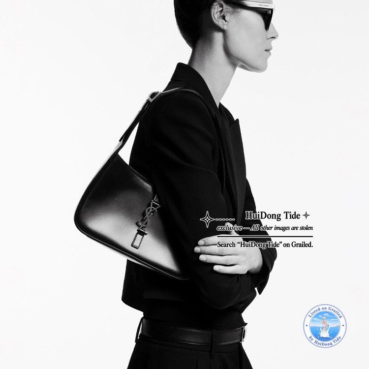 Saint Laurent Paris Saint Laurent Le 5 à 7 Smooth Leather Shoulder Bag Size ONE SIZE - 7 Thumbnail