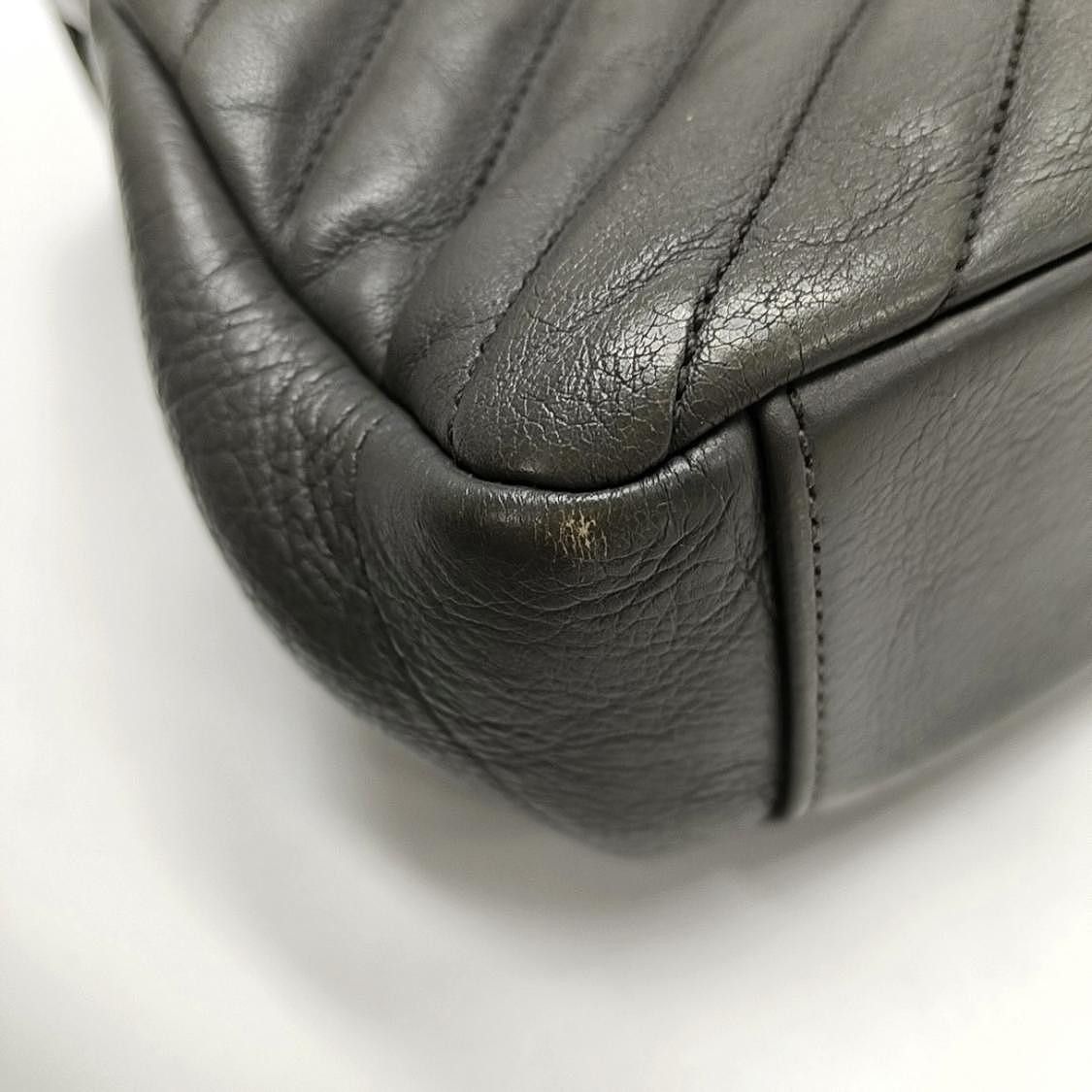 Saint Laurent Paris Saint Laurent College Chevron Leather Bag Size ONE SIZE Size ONE SIZE - 11 Thumbnail