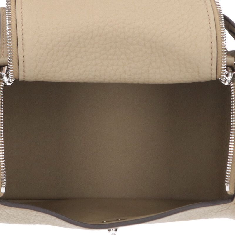 Hermes HERMES Lindy Mini Taurillon Clemence Shoulder Size ONE SIZE - 3 Thumbnail