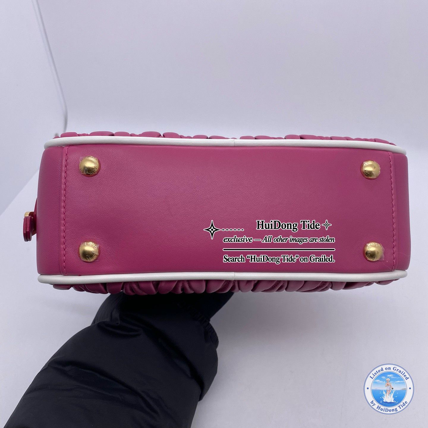 Miu Miu Miu Miu Arcadie Matelassé Nappa Leather Bag Size ONE SIZE - 3 Thumbnail