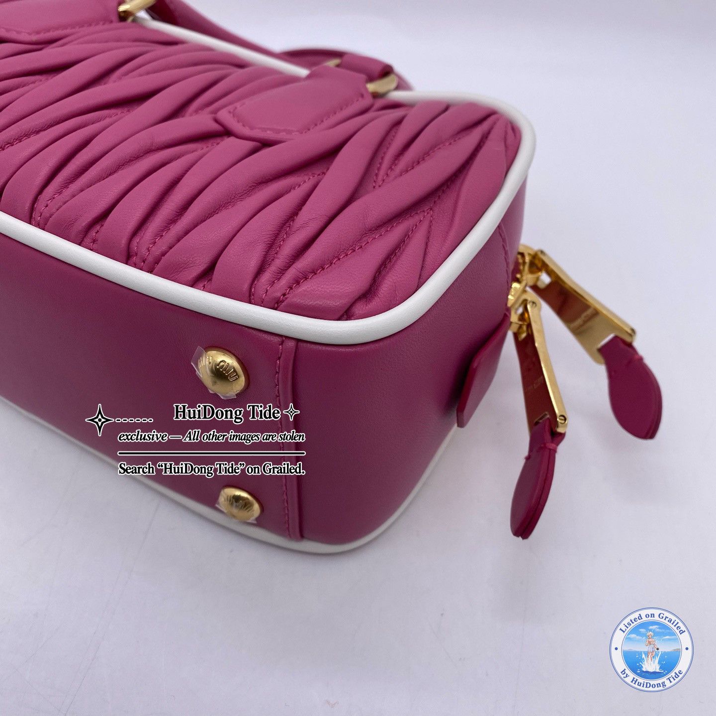 Miu Miu Miu Miu Arcadie Matelassé Nappa Leather Bag Size ONE SIZE - 12 Thumbnail