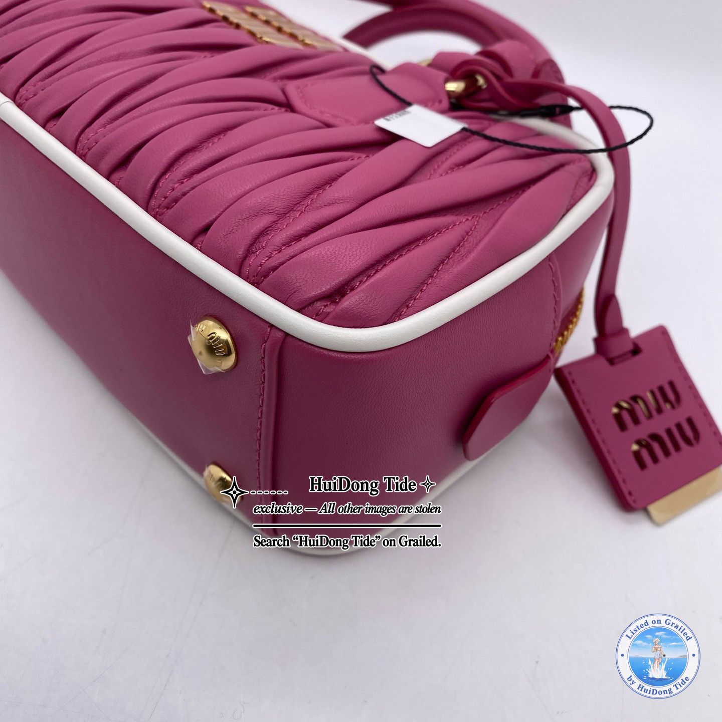 Miu Miu Miu Miu Arcadie Matelassé Nappa Leather Bag Size ONE SIZE - 11 Thumbnail