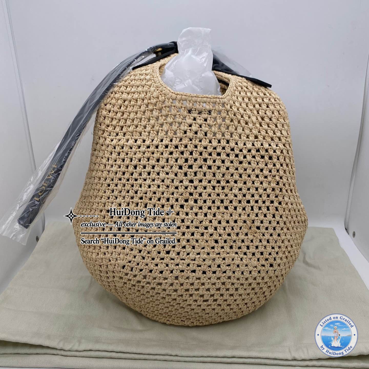 Loewe Loewe Woven Raffia Shoulder Bag Size ONE SIZE - 5 Thumbnail