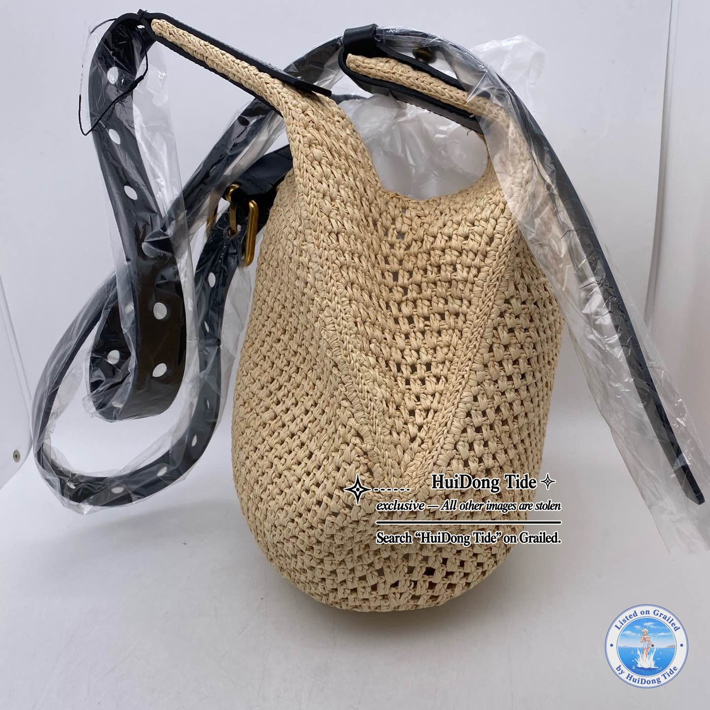 Loewe Loewe Woven Raffia Shoulder Bag Size ONE SIZE - 7 Thumbnail