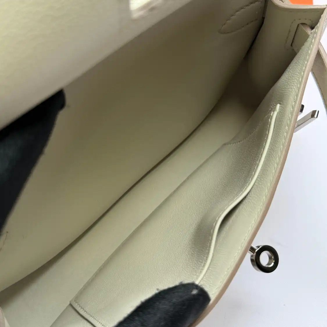Hermes Hermes Jypsiere new white Evercolor cowhide leather Jypsiere bag shoulder bag si Size ONE SIZE - 8 Thumbnail
