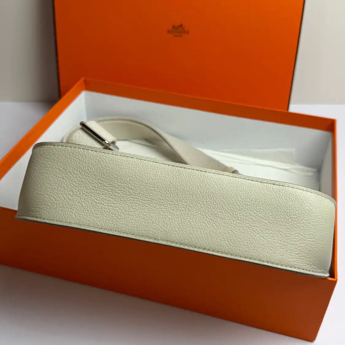 Hermes Hermes Jypsiere new white Evercolor cowhide leather Jypsiere bag shoulder bag si Size ONE SIZE - 5 Thumbnail