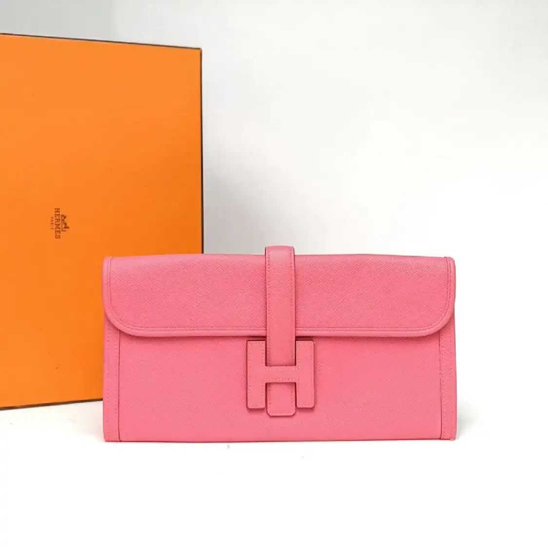 Hermes Hermes 29 Rose Lipstick Epsom cowhide leather clutch A Size ONE SIZE - 8 Thumbnail