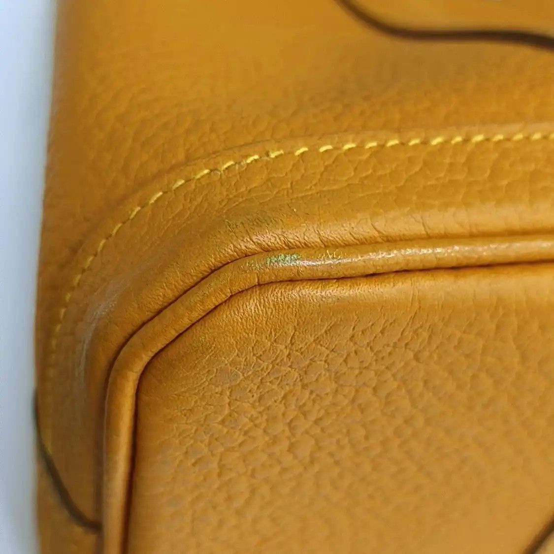 Hermes Hermes Garden Party 30 apricot yellow Negondacowhide leather Garden Party handba Size ONE SIZE - 10 Thumbnail