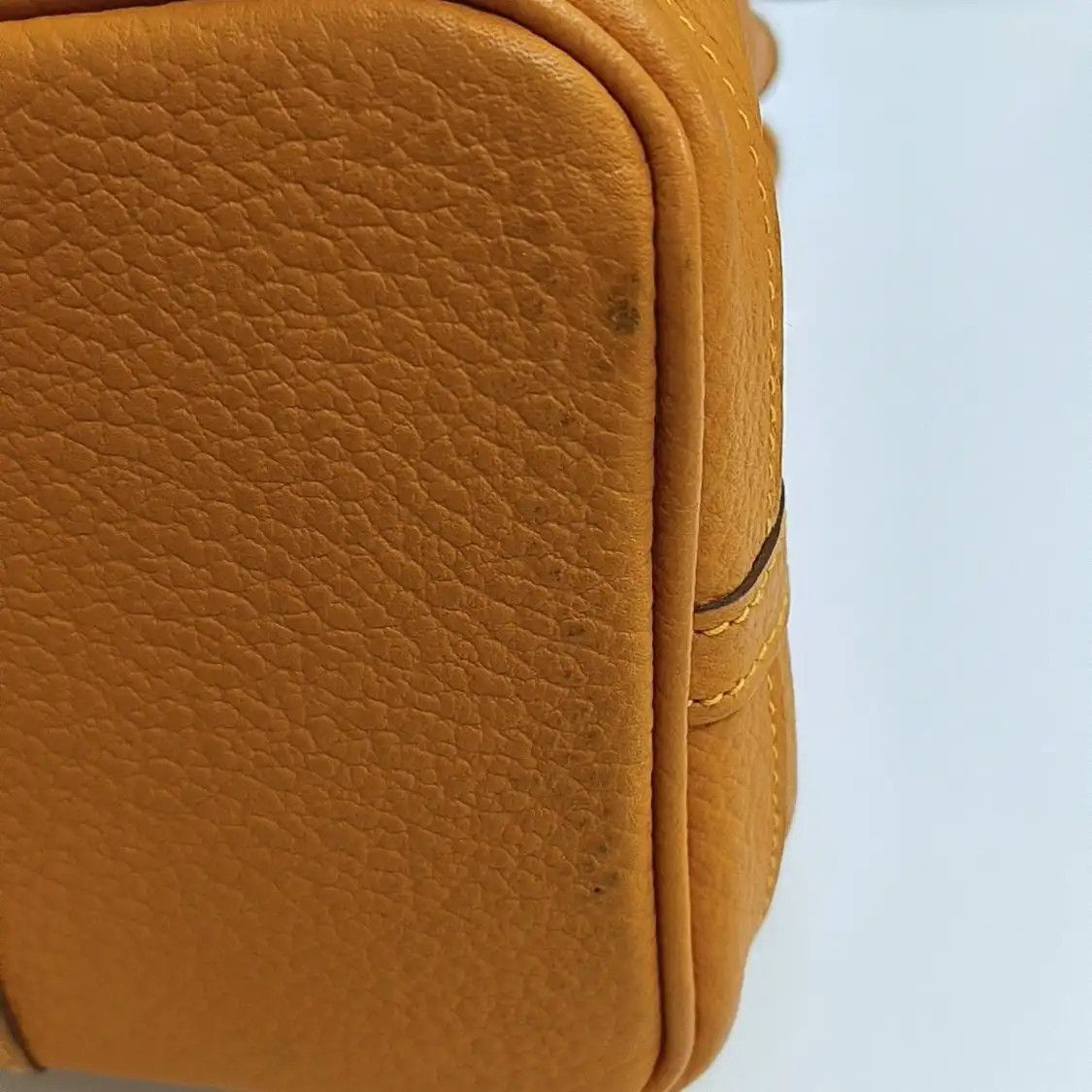 Hermes Hermes Garden Party 30 apricot yellow Negondacowhide leather Garden Party handba Size ONE SIZE - 9 Thumbnail