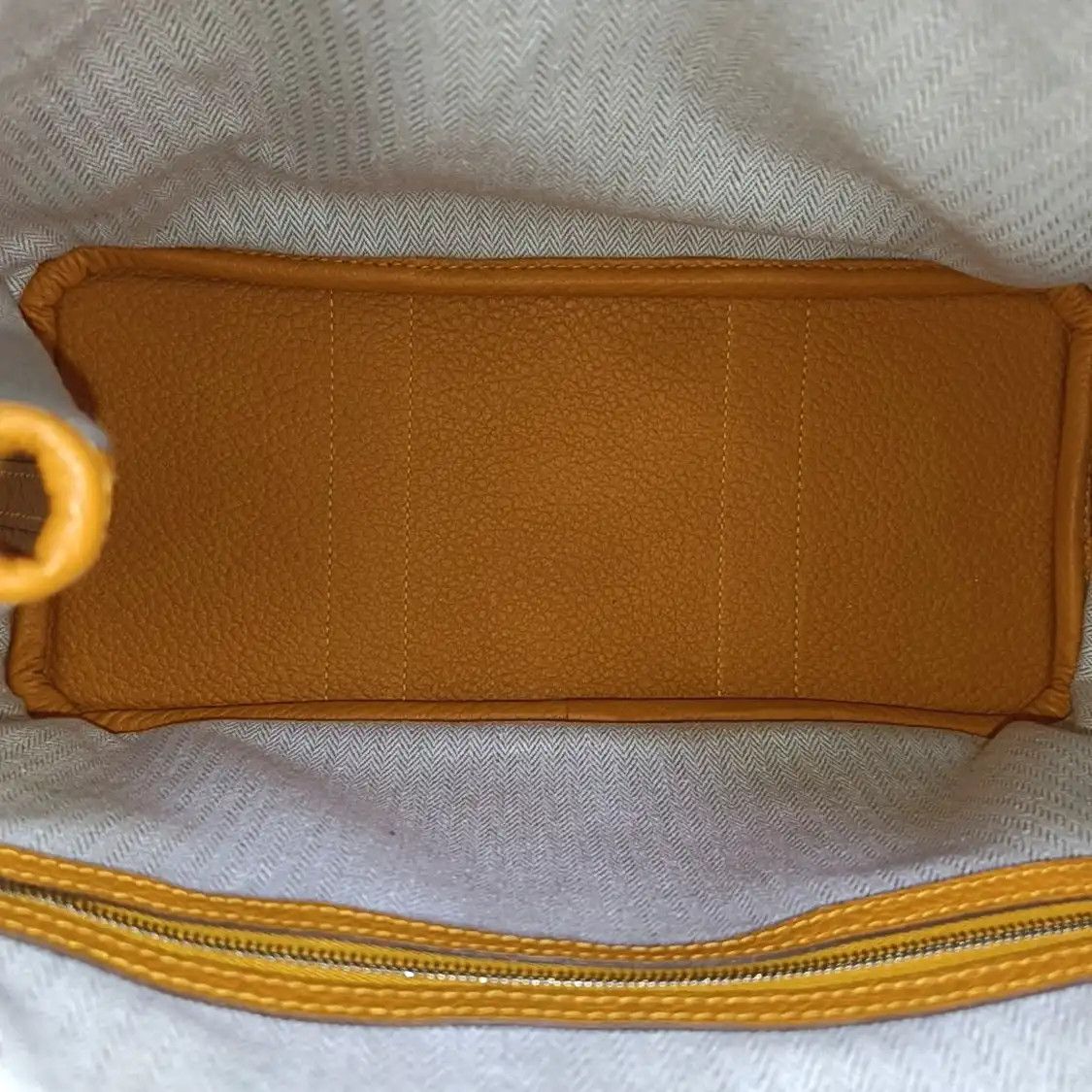 Hermes Hermes Garden Party 30 apricot yellow Negondacowhide leather Garden Party handba Size ONE SIZE - 7 Thumbnail