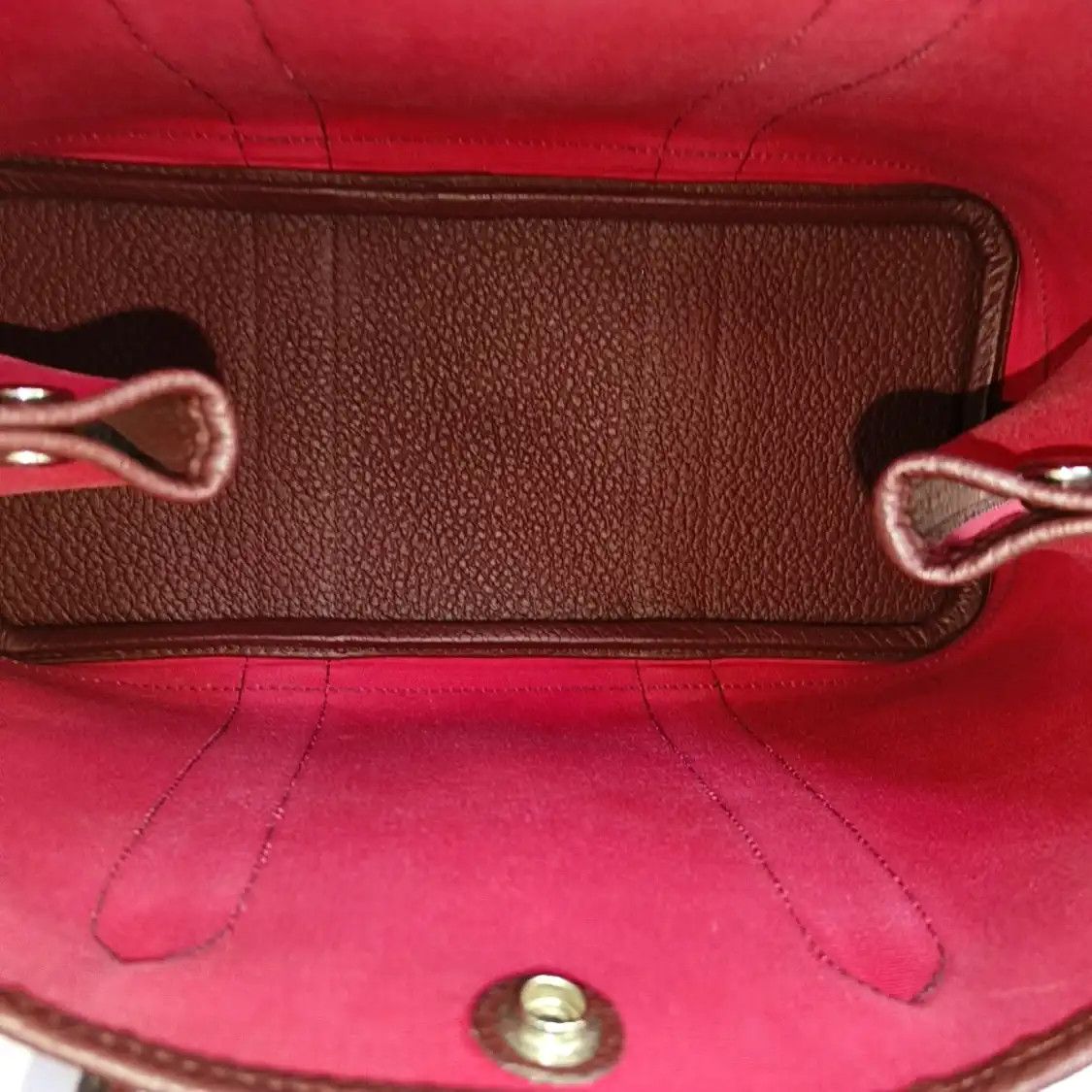 Hermes Hermes Garden Party 30 Rose Lipstick canvas Garden Party handbag silver hardware Size ONE SIZE - 7 Thumbnail