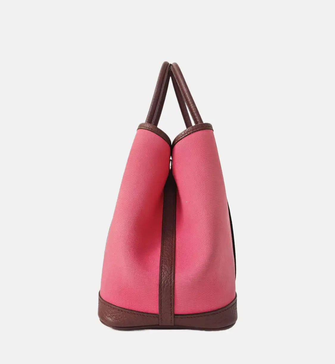 Hermes Hermes Garden Party 30 Rose Lipstick canvas Garden Party handbag silver hardware Size ONE SIZE - 4 Thumbnail