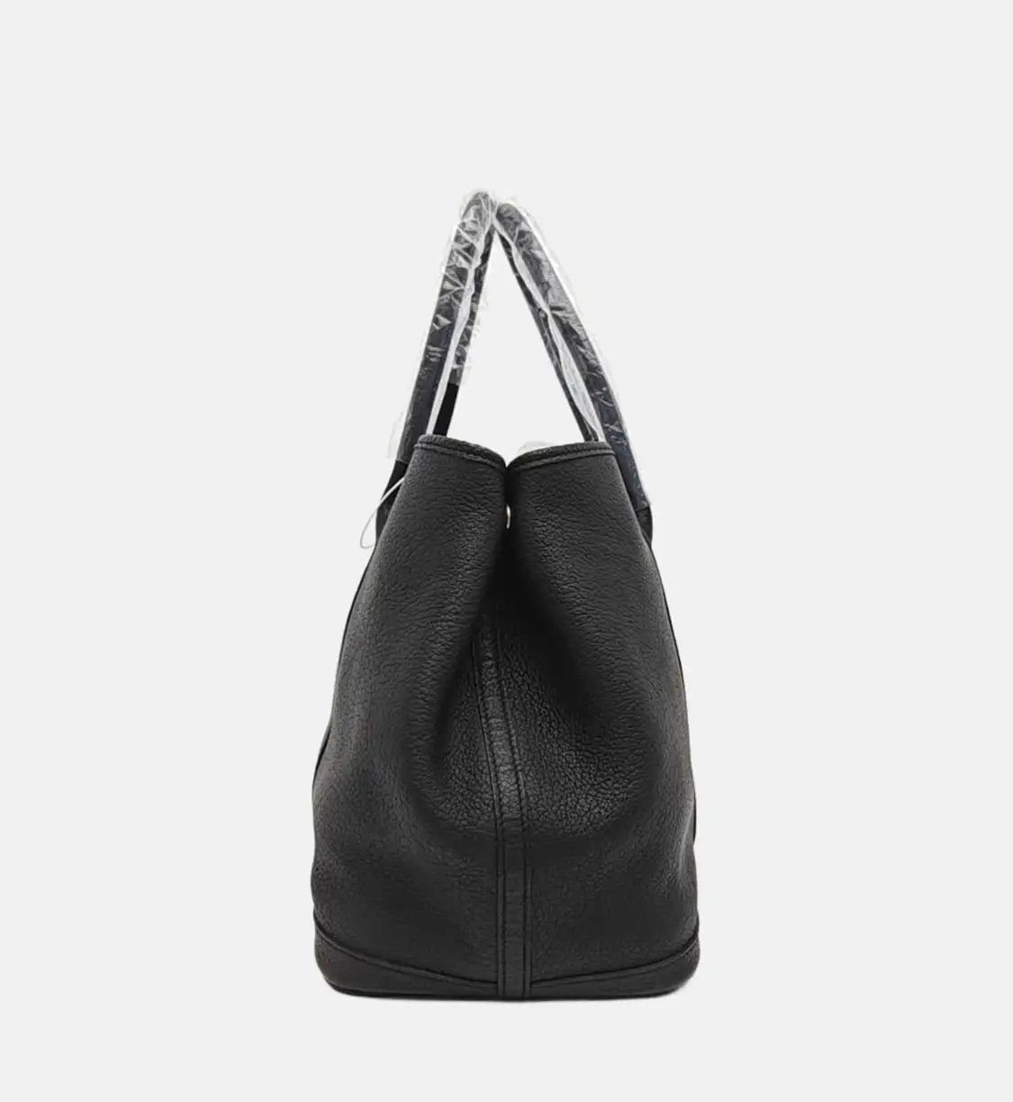 Hermes Hermes Garden Party black Negondacowhide leather handbag silver hardware medium Size ONE SIZE - 4 Thumbnail