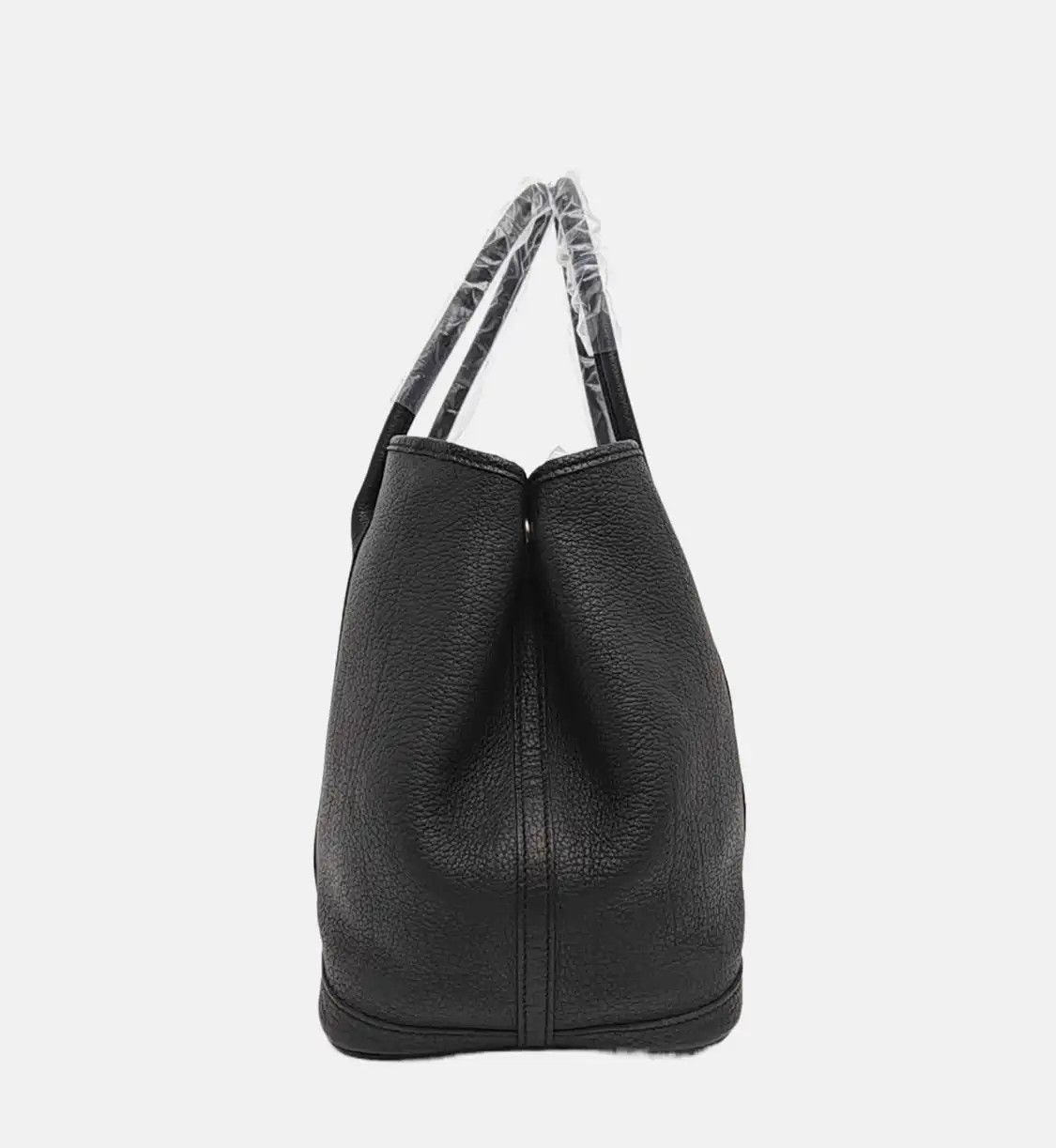 Hermes Hermes Garden Party black Negondacowhide leather handbag silver hardware medium Size ONE SIZE - 3 Thumbnail