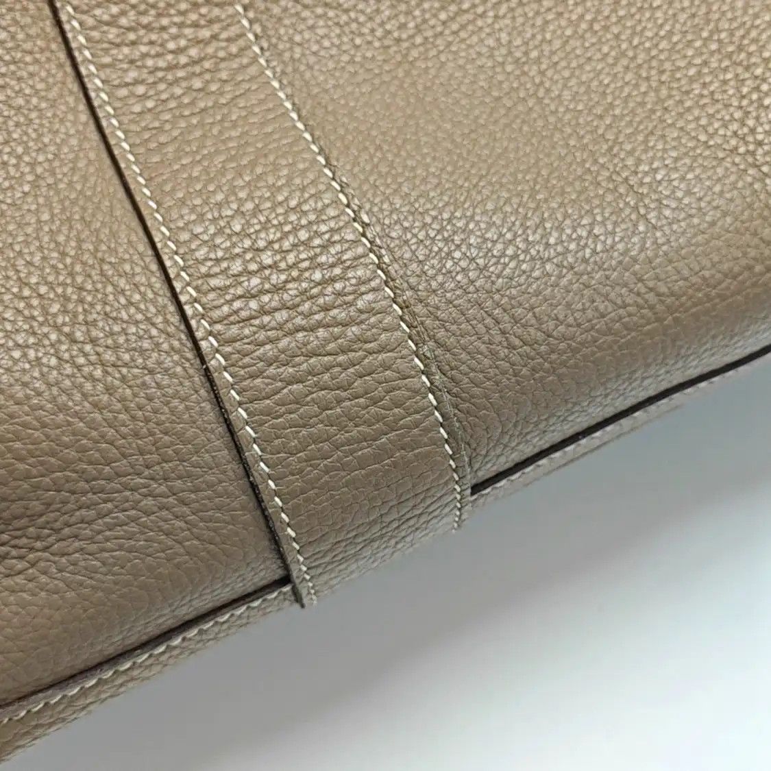 Hermes Hermes Garden Party 36 Etoupe Negondacowhide leather Garden Party handbag silver Size ONE SIZE - 9 Thumbnail