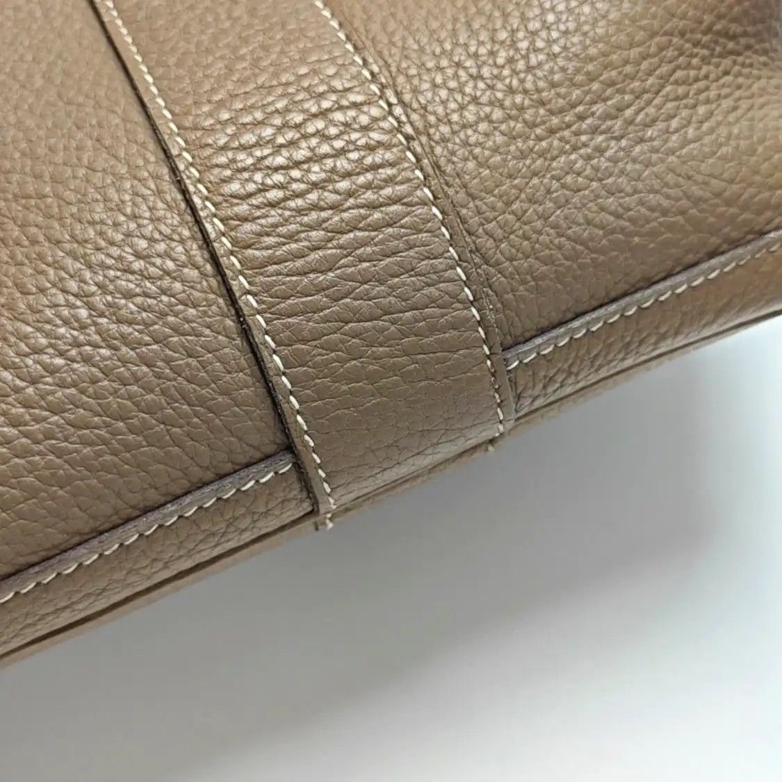 Hermes Hermes Garden Party 36 Etoupe Negondacowhide leather Garden Party handbag silver Size ONE SIZE - 13 Thumbnail