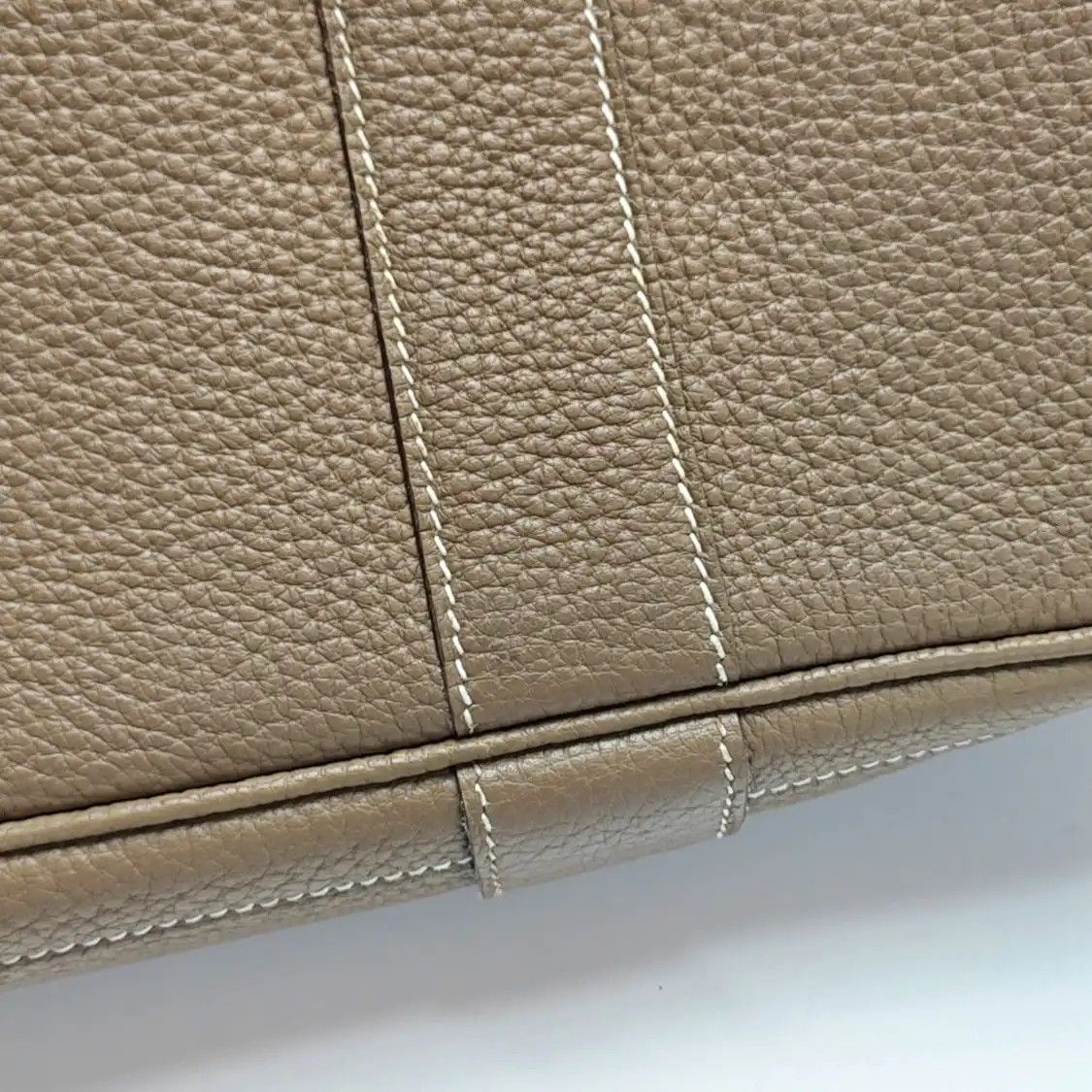 Hermes Hermes Garden Party 36 Etoupe Negondacowhide leather Garden Party handbag silver Size ONE SIZE - 15 Thumbnail