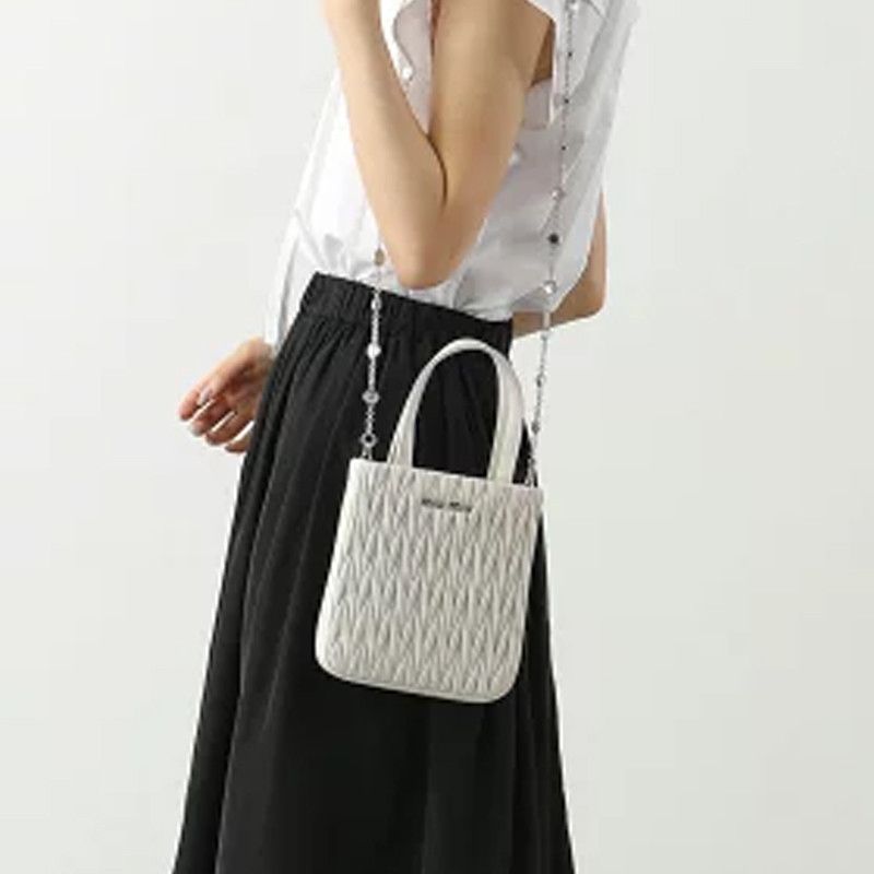Miu Miu Miu Miu Matelassé Leather Tote Bag Size ONE SIZE - 8 Thumbnail