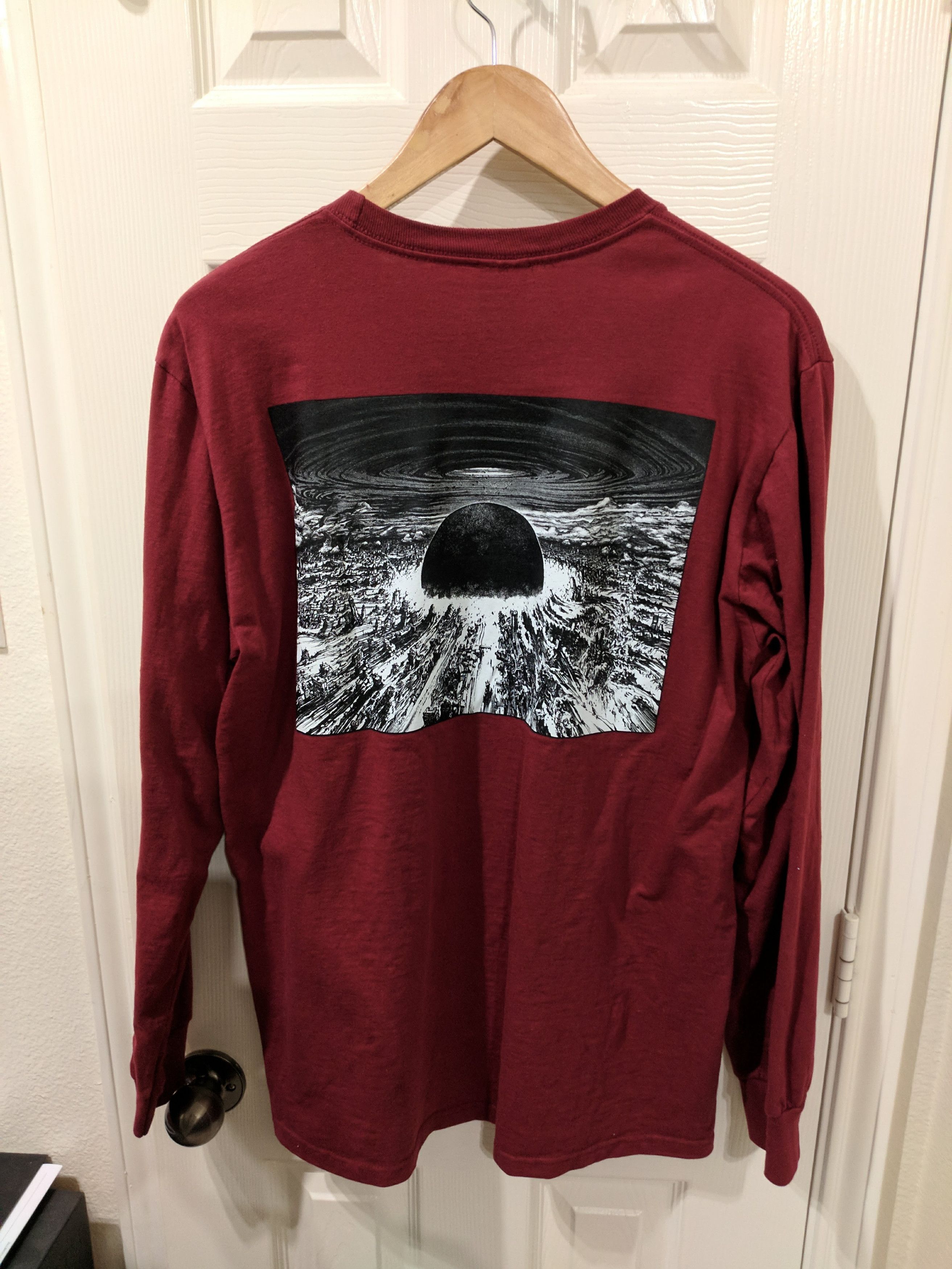 Supreme Akira Neo Tokyo Long Sleeve Tee, Cardinal, M | Grailed