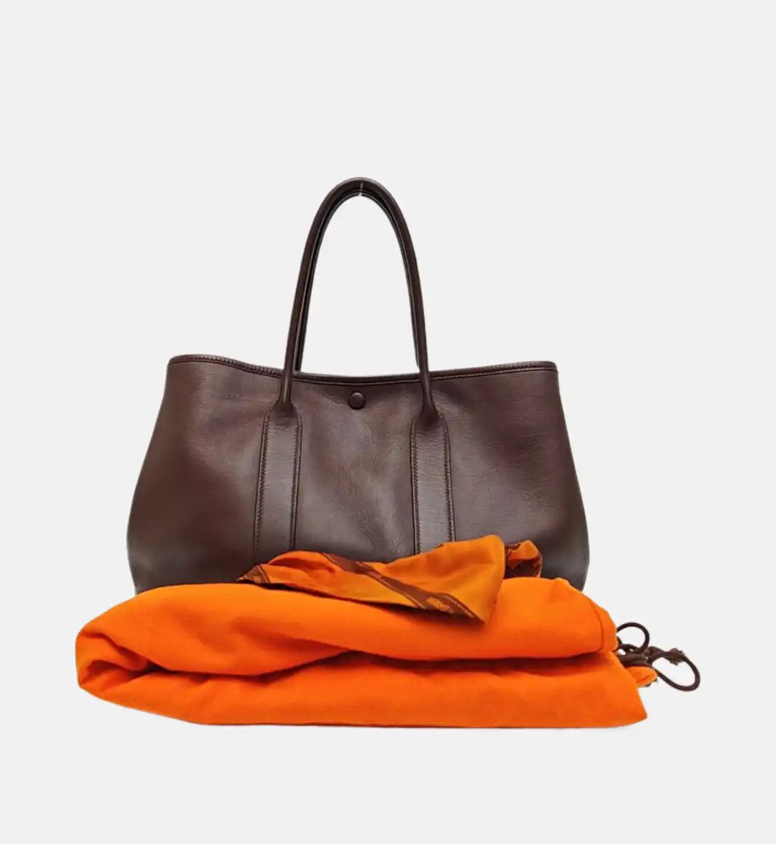 Hermes Hermes Garden Party 30 Can cancun Swift cowhide leather Garden Party handbag sil Size ONE SIZE - 8 Thumbnail